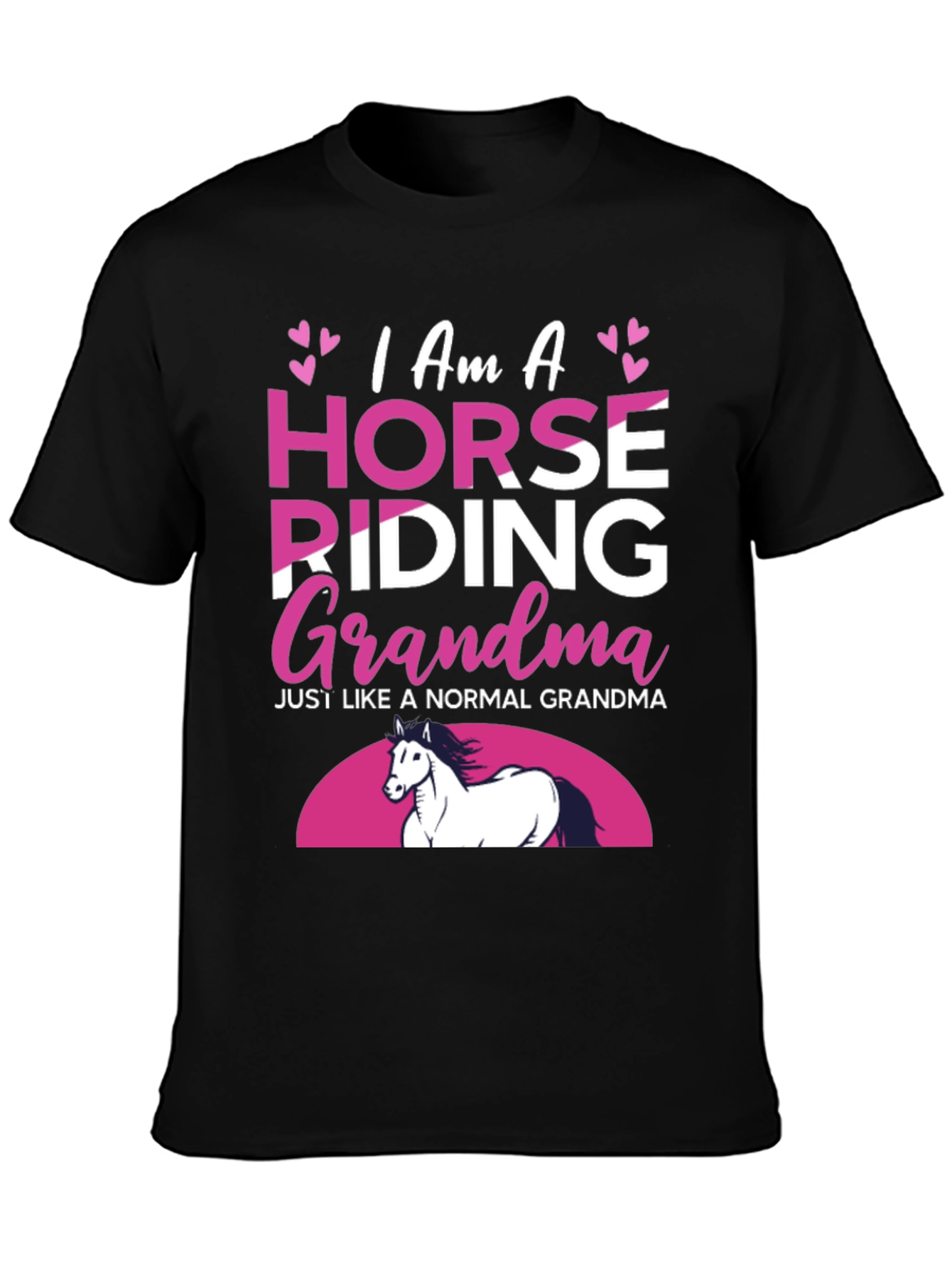 Horse Riding Grandma T-Shirt - Equestrian Gift