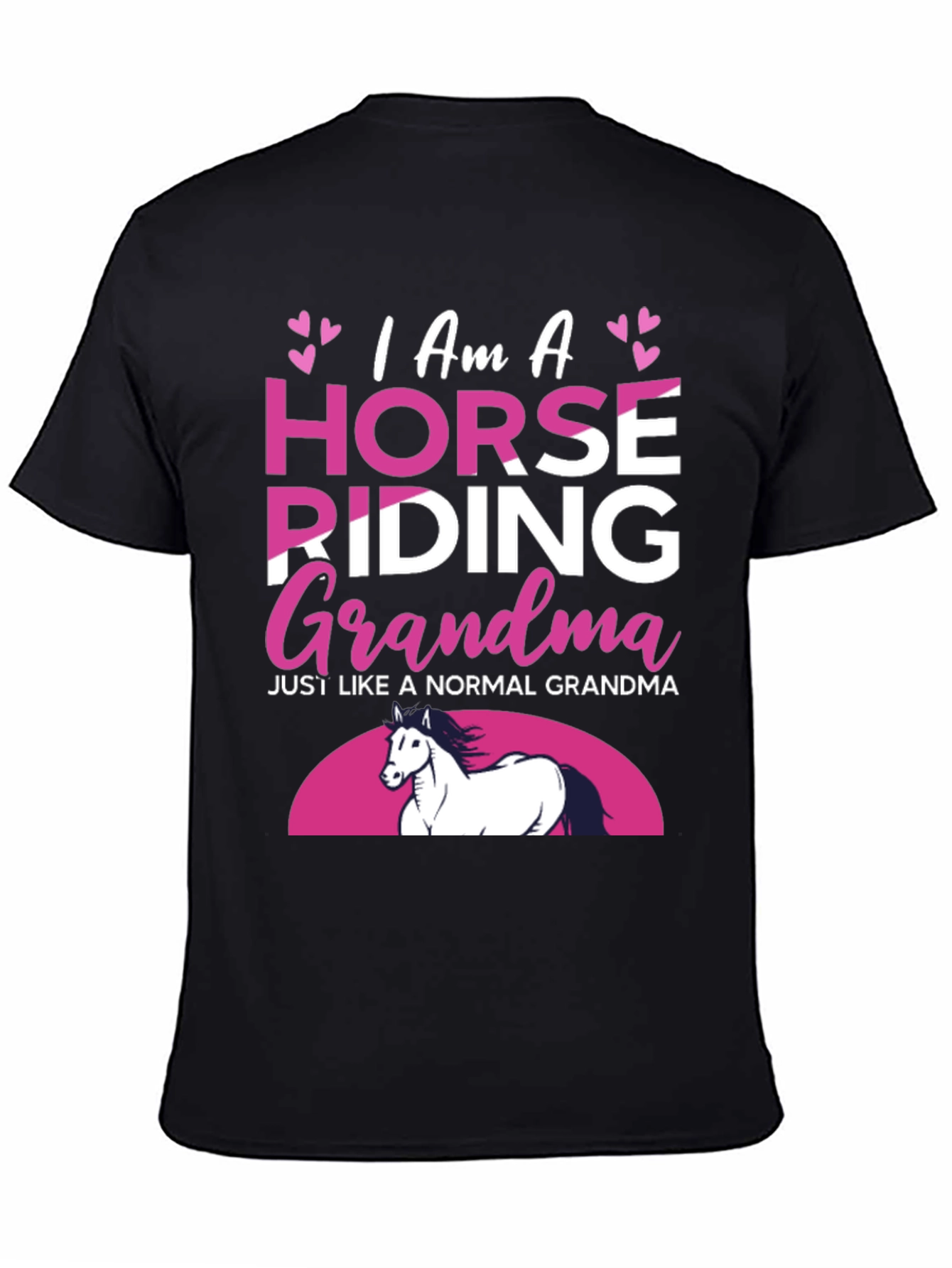 Horse Riding Grandma T-Shirt - Equestrian Gift