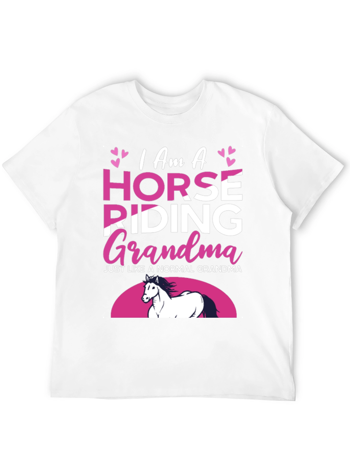 Horse Riding Grandma T-Shirt - Equestrian Gift