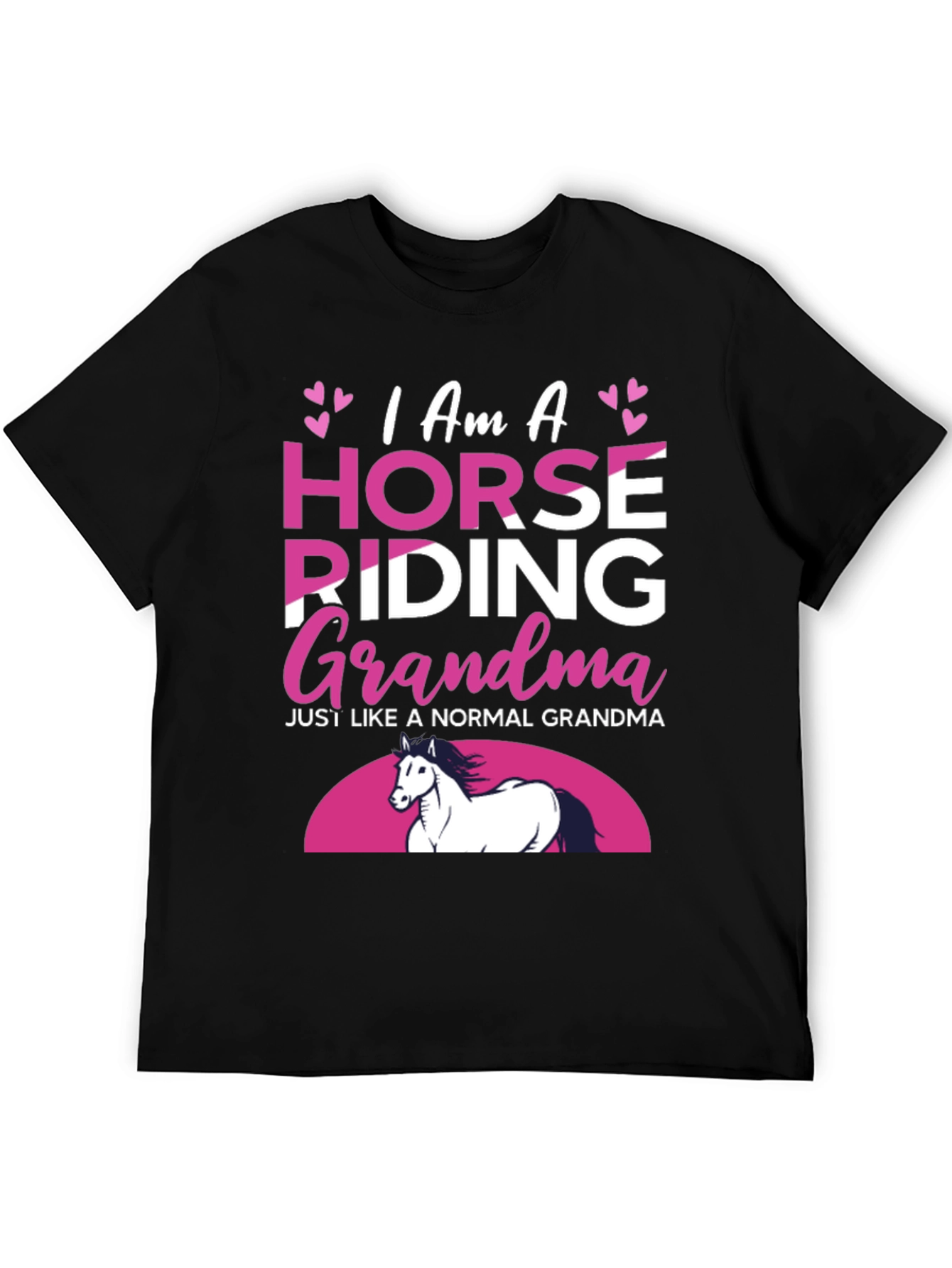 Horse Riding Grandma T-Shirt - Equestrian Gift