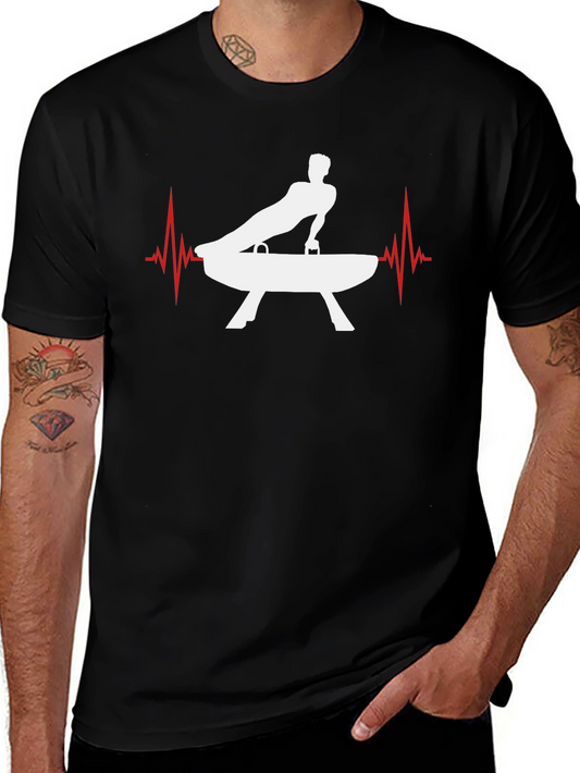 Gymnastics Heartbeat T-Shirt