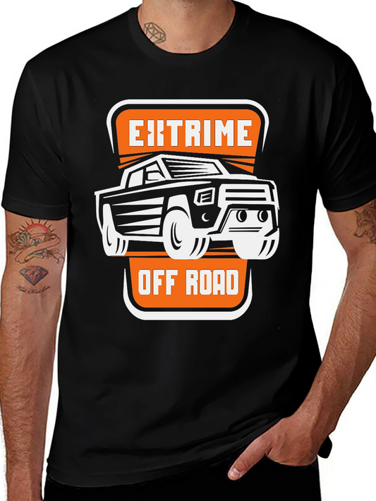 Extreme Off Road T-Shirt Black Cotton Tee