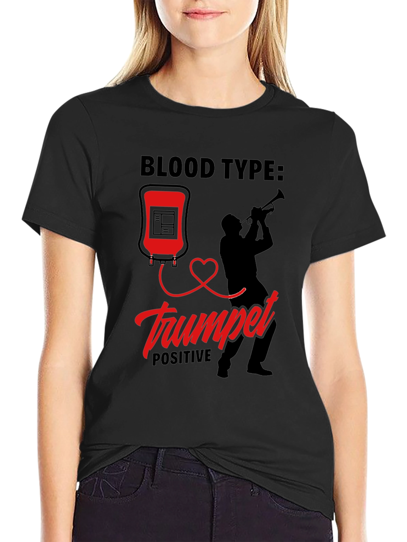 Trumpet Positive T-Shirt - Musician Tee