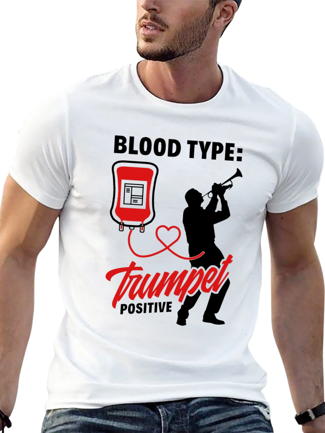 Trumpet Positive T-Shirt - Musician Tee
