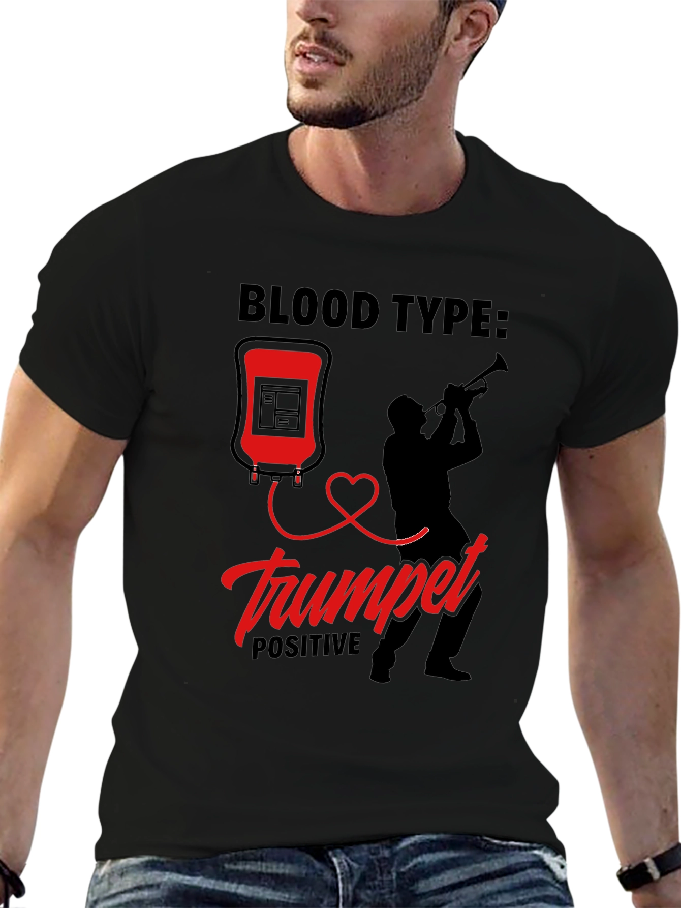 Trumpet Positive T-Shirt - Musician Tee