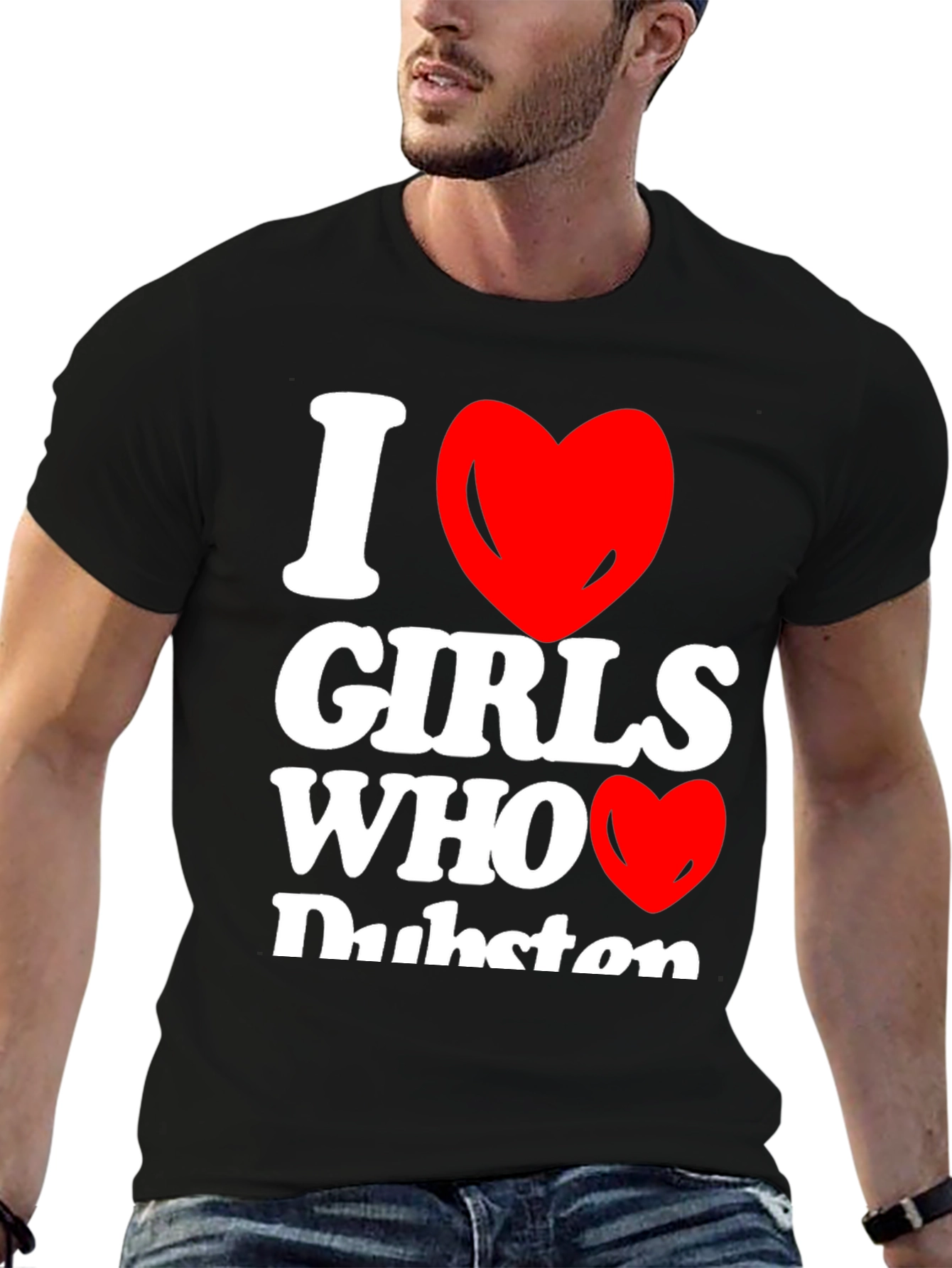 I Heart Girls Who Dubstep Graphic T-Shirt
