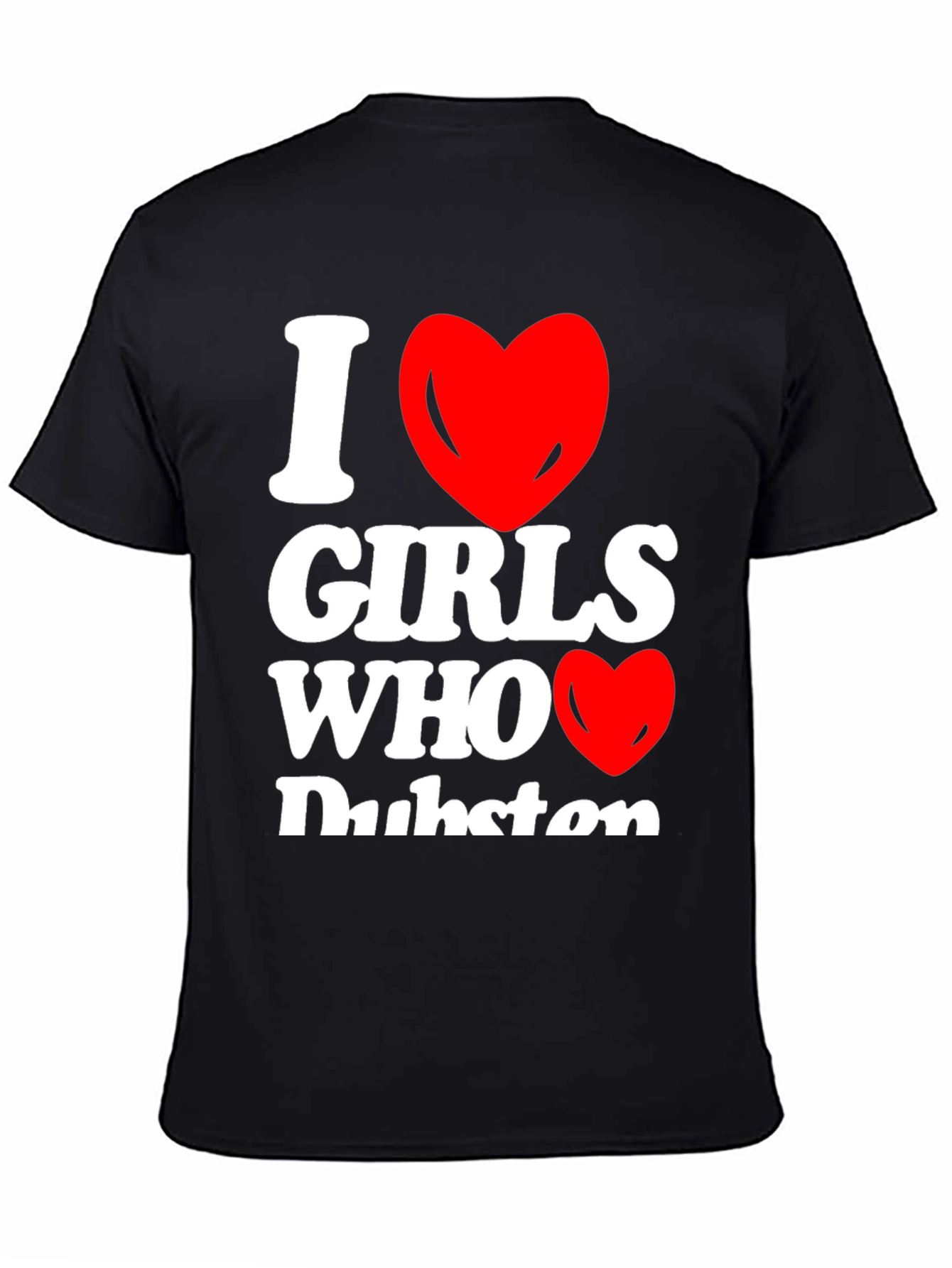 I Heart Girls Who Dubstep Graphic T-Shirt