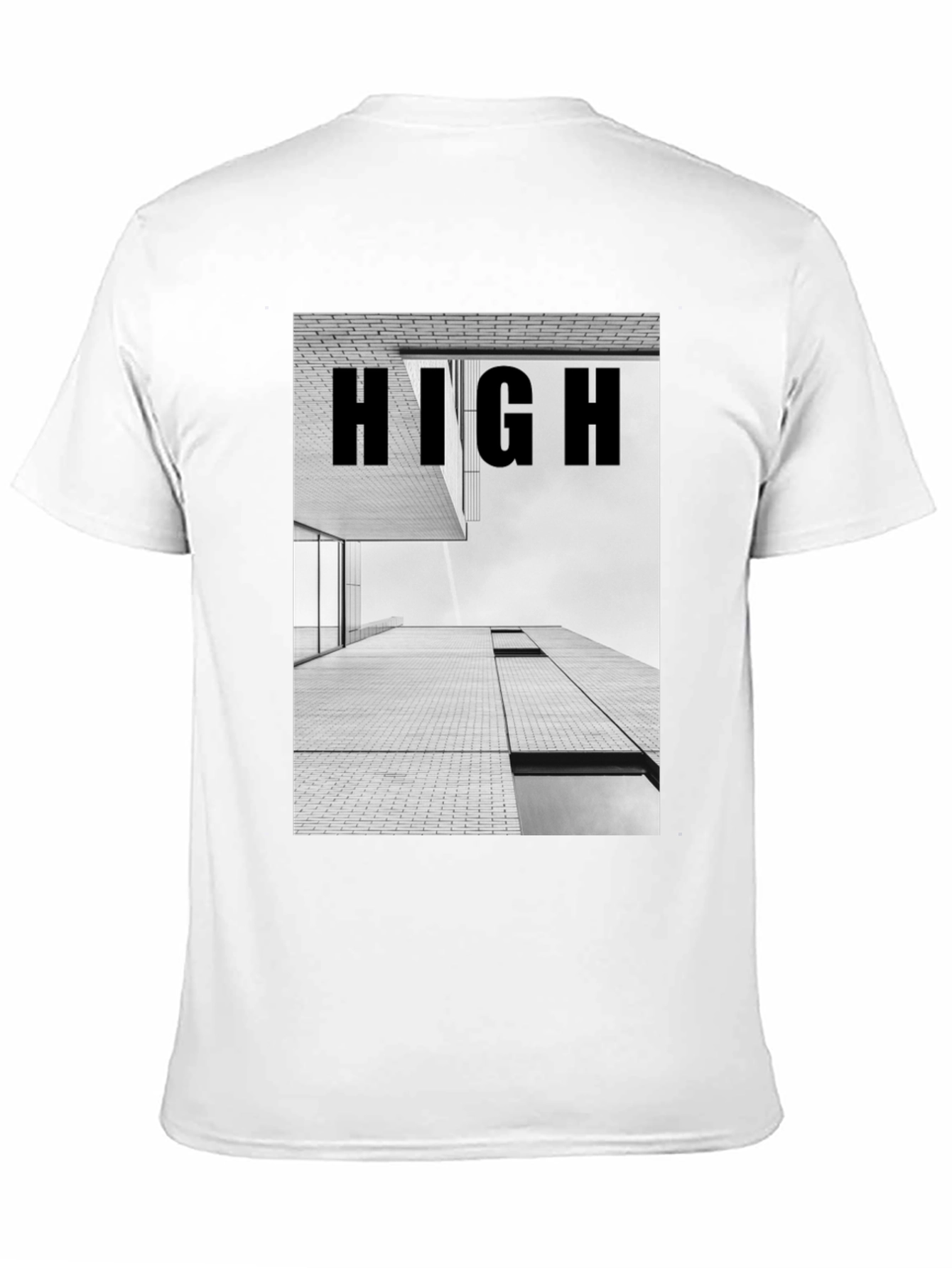 High Building Graphic Tee - Modern Streetwear Shirt
