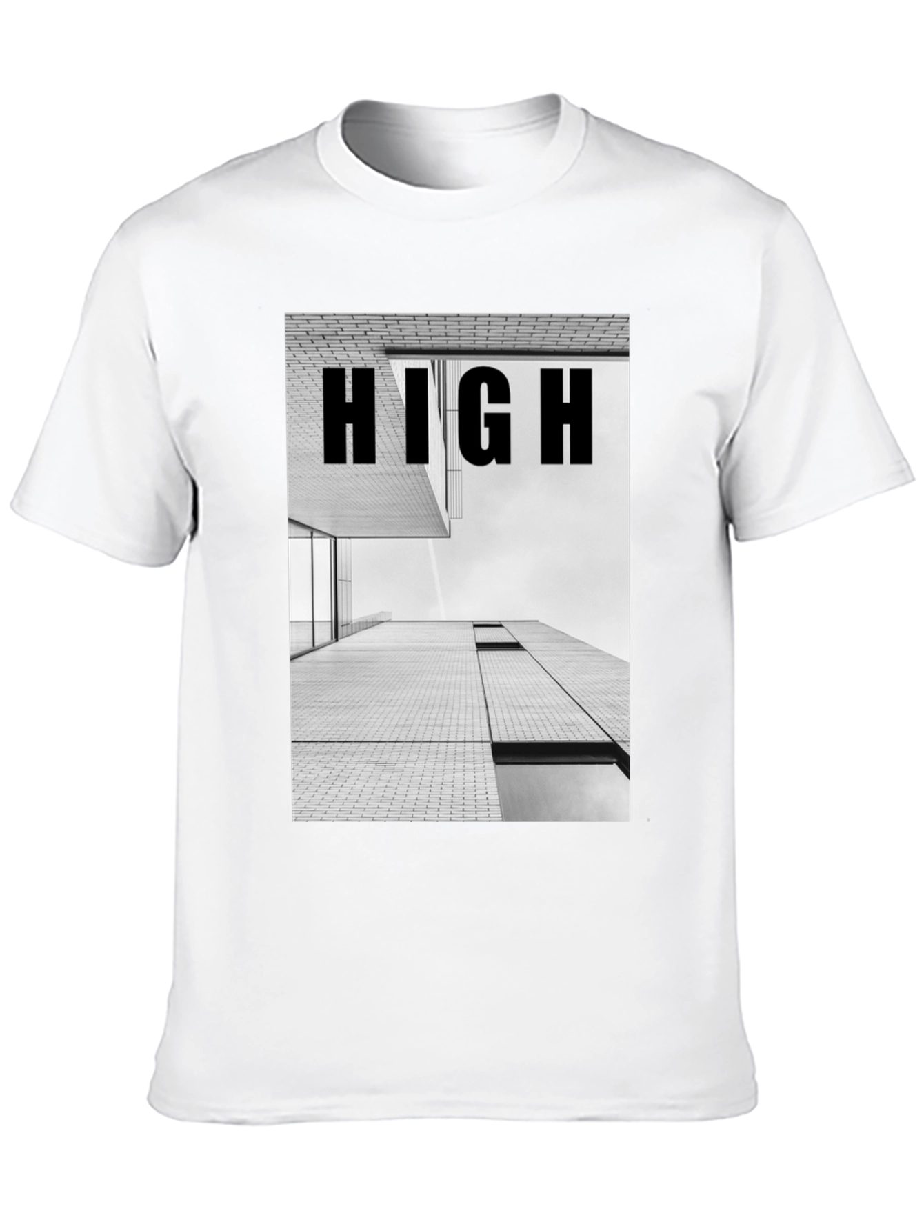 High Building Graphic Tee - Modern Streetwear Shirt