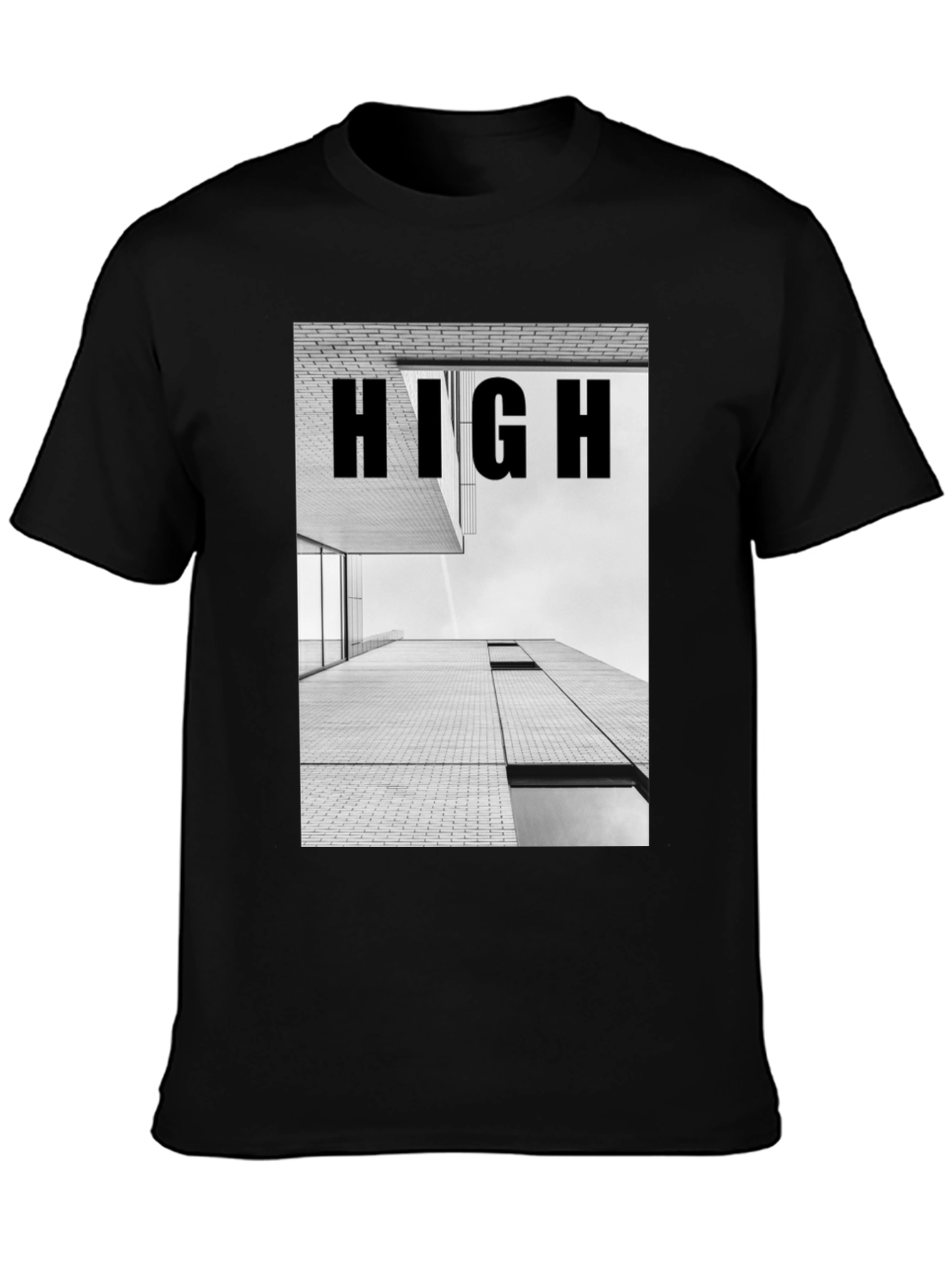 High Building Graphic Tee - Modern Streetwear Shirt