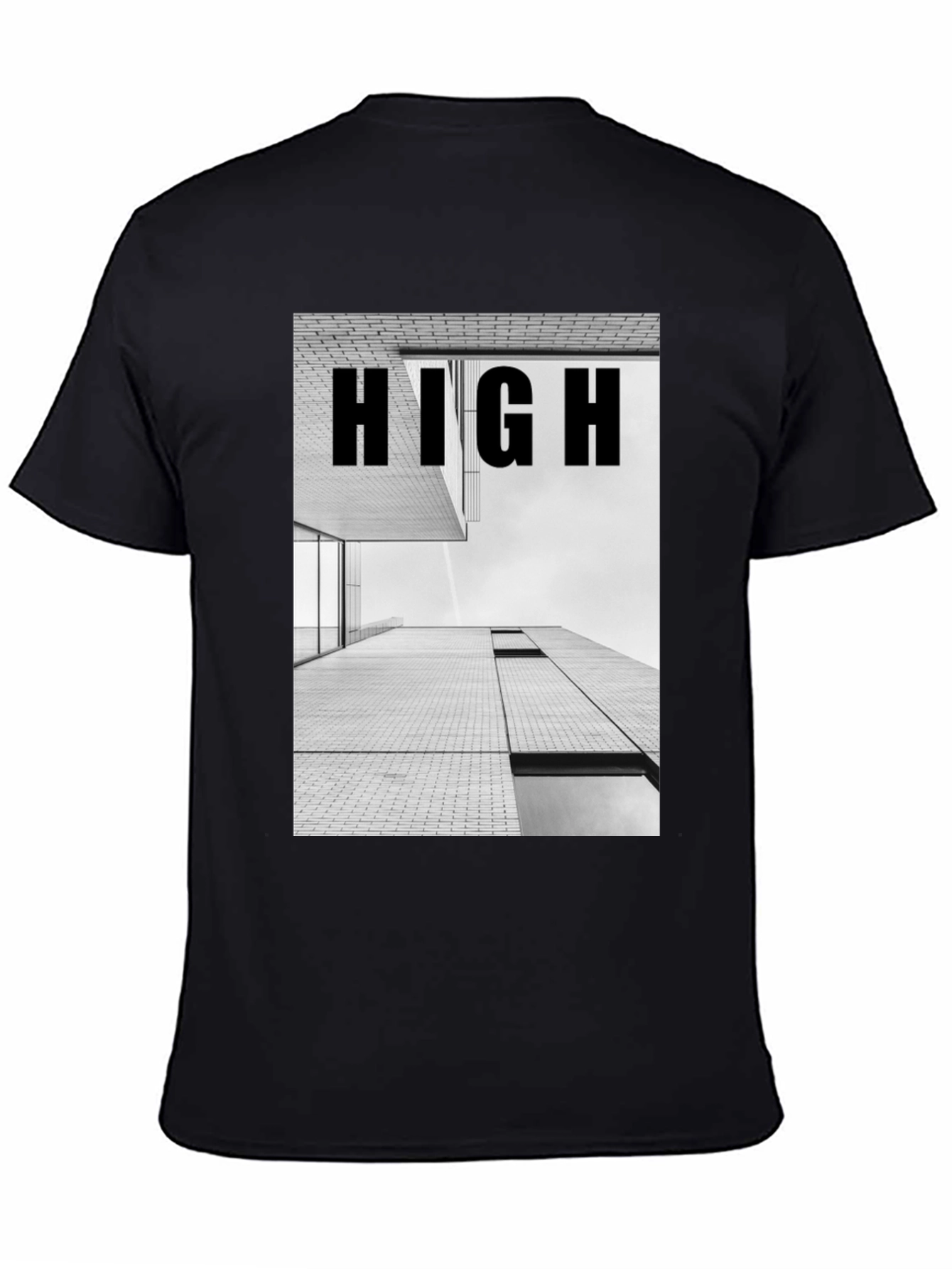 High Building Graphic Tee - Modern Streetwear Shirt