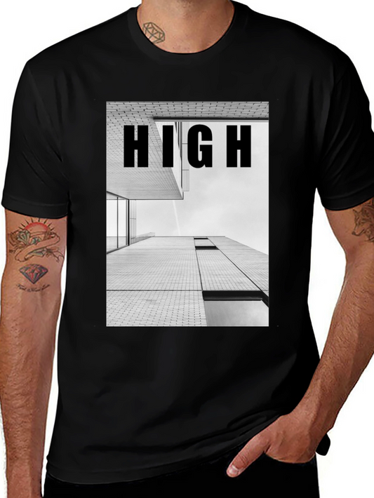 High Building Graphic Tee - Modern Streetwear Shirt