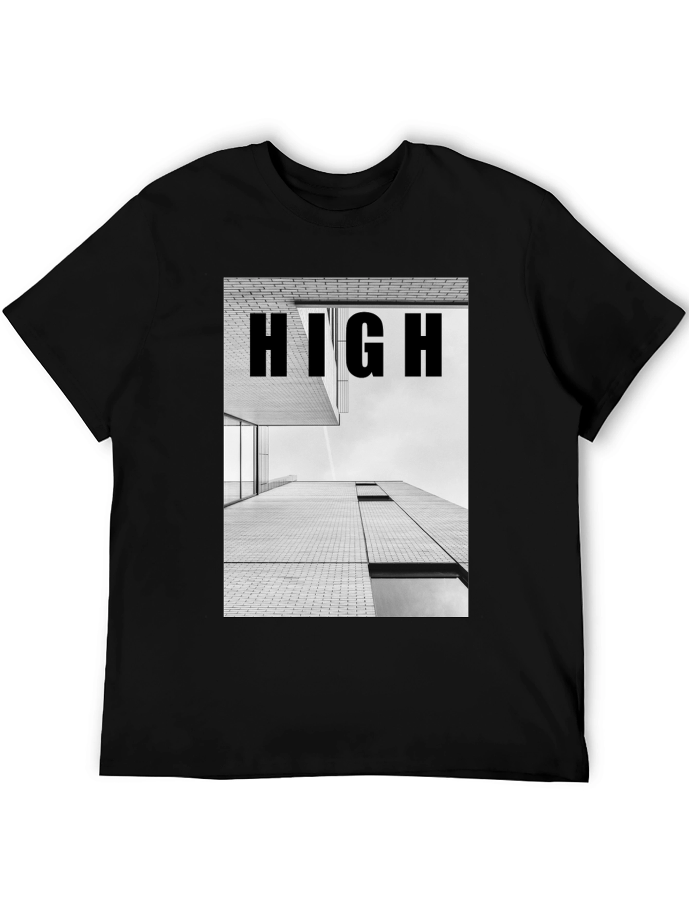 High Building Graphic Tee - Modern Streetwear Shirt