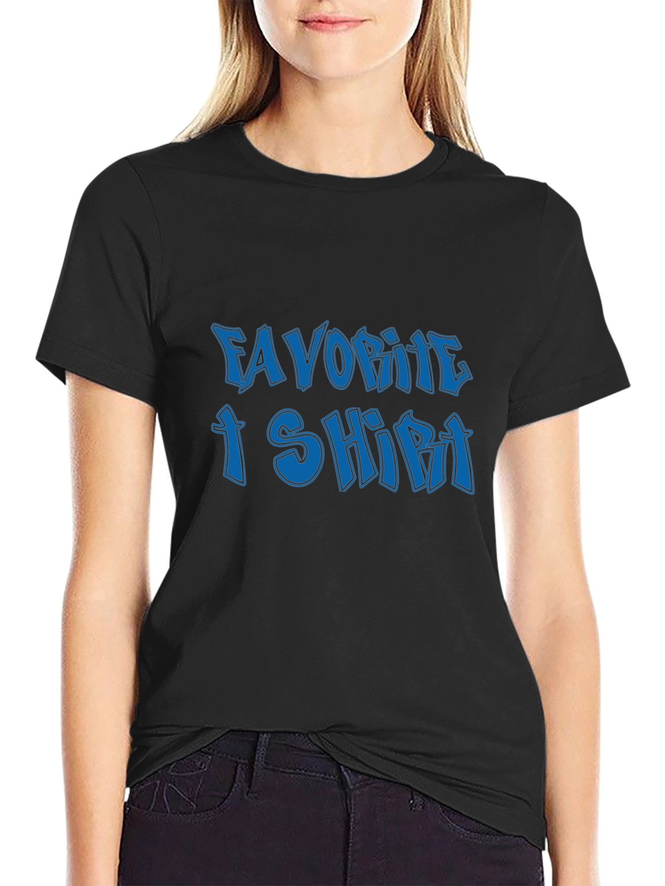 Favorite T-Shirt - Stylish Black Tee
