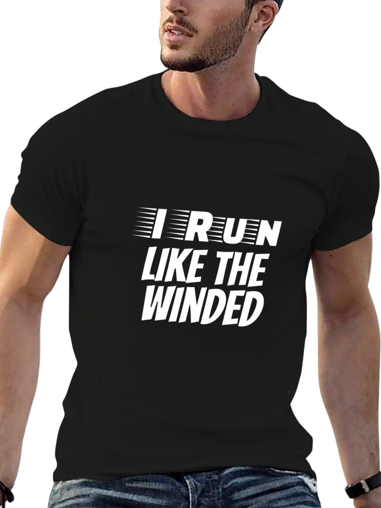 I Run Like The Winded Graphic Tee