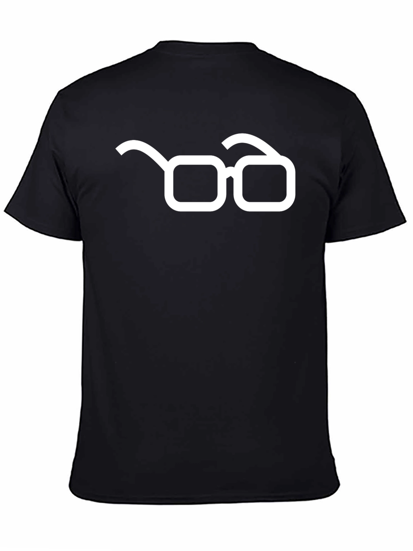 Retro Glasses Graphic Tee - Classic Style