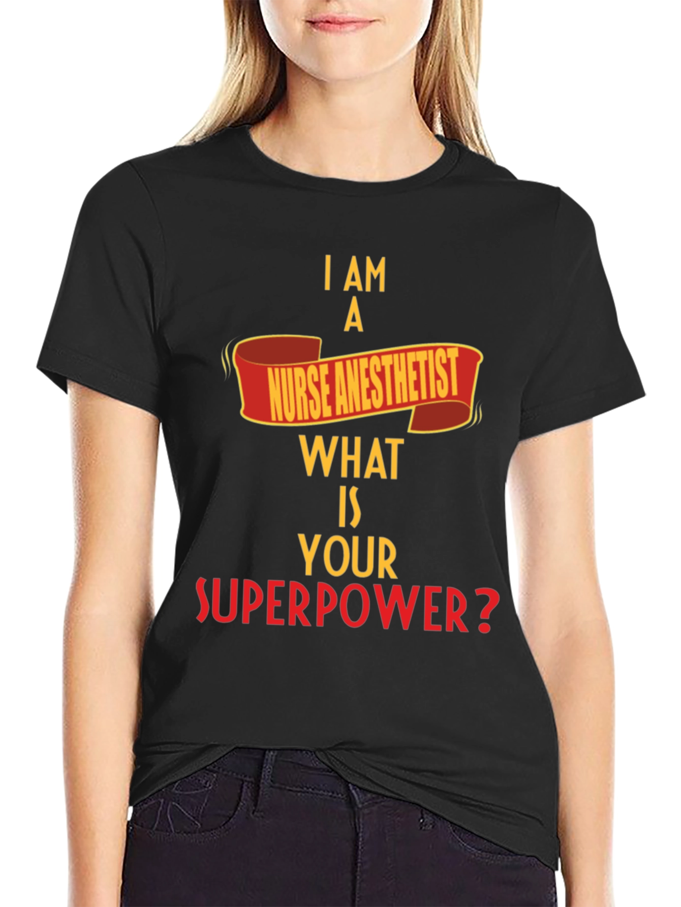 Nurse Anesthetist Superpower T-Shirt