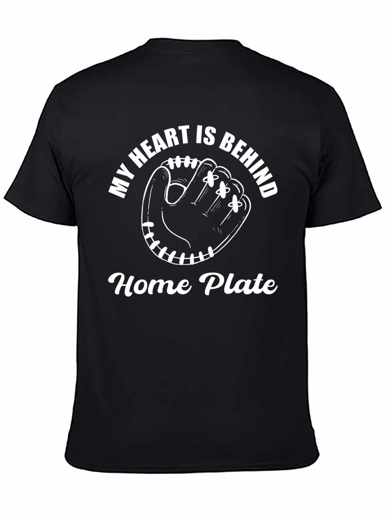 Baseball Glove Heart T-Shirt