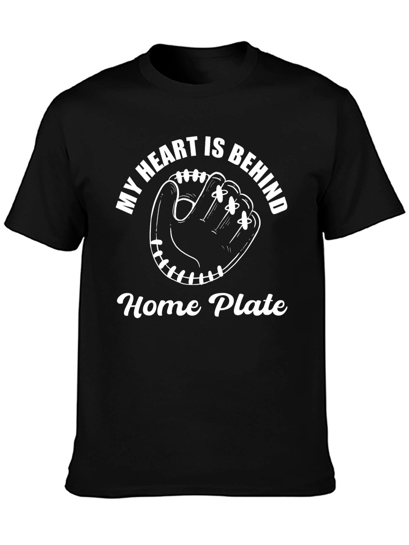 Baseball Glove Heart T-Shirt