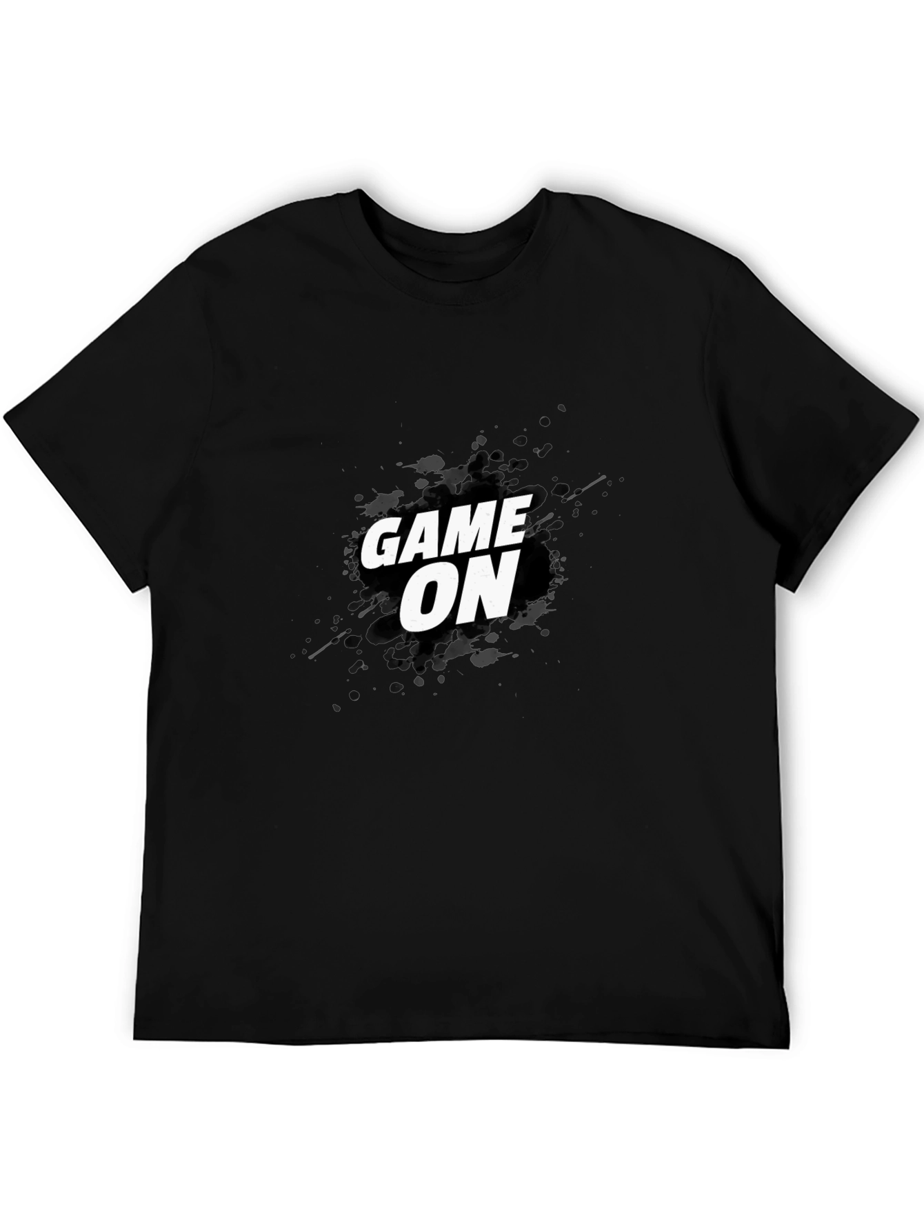 Game On Black T-Shirt