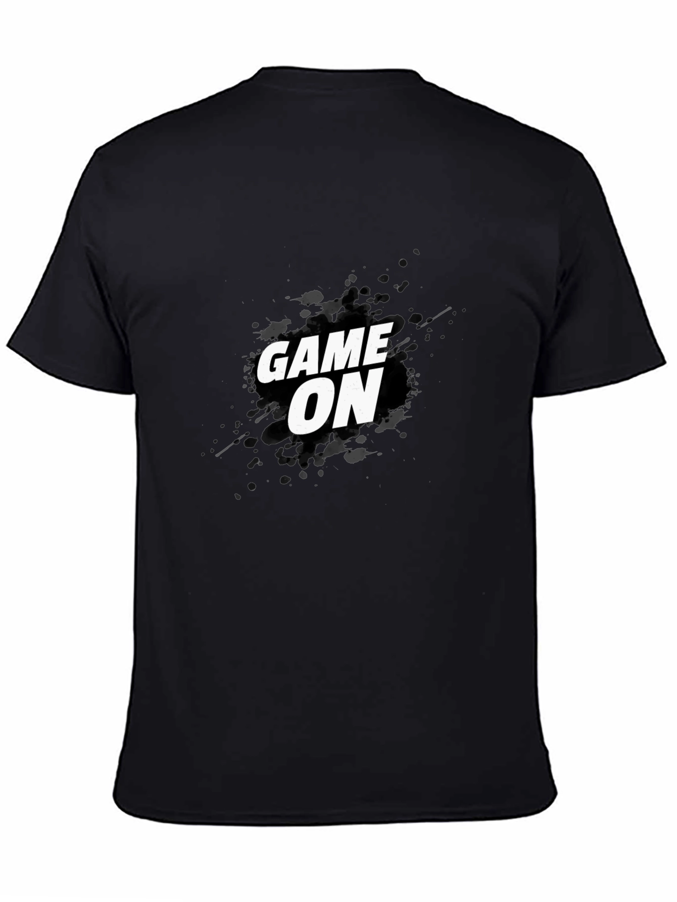 Game On Black T-Shirt