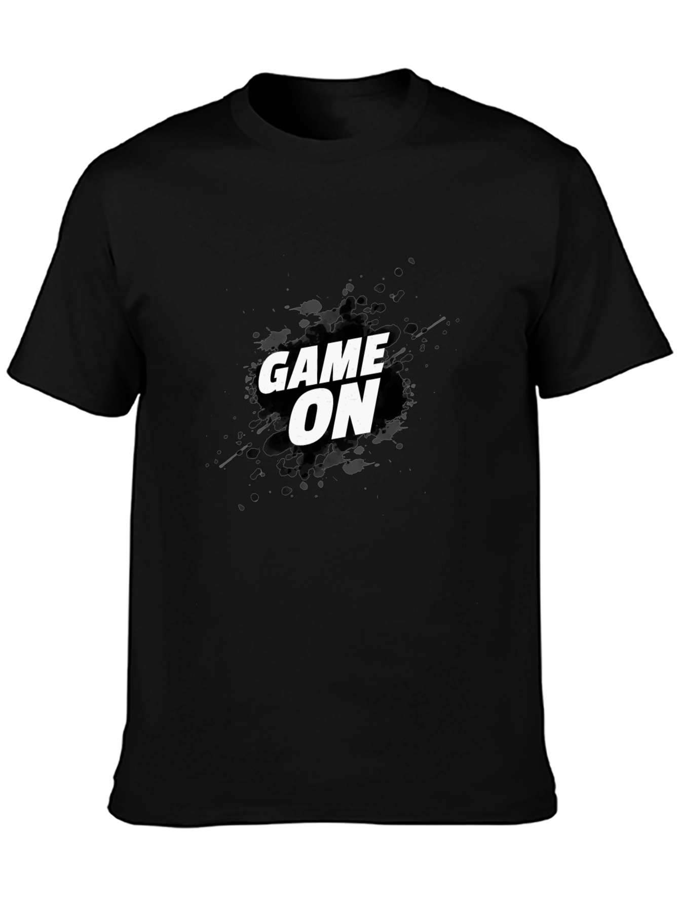 Game On Black T-Shirt