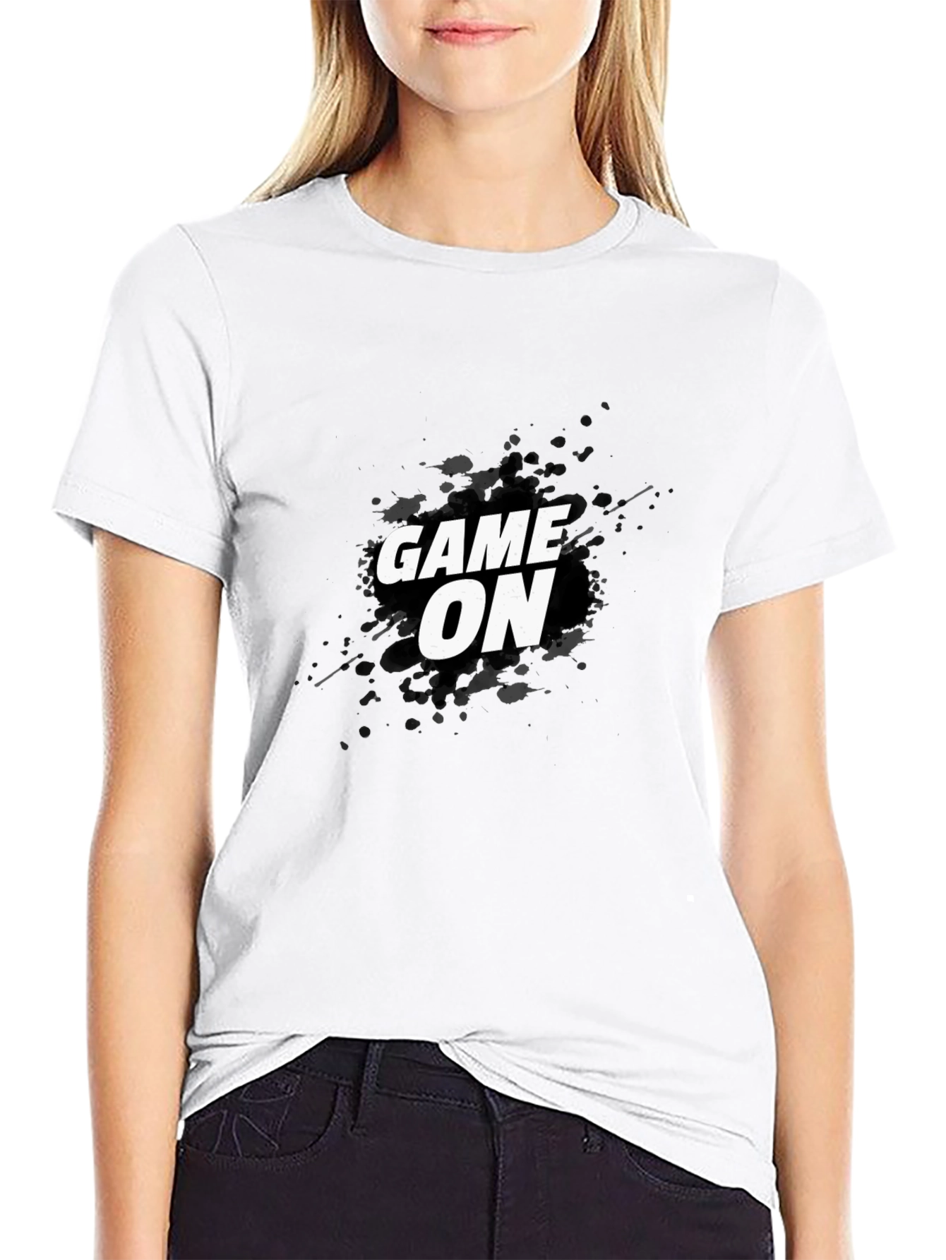 Game On Black T-Shirt