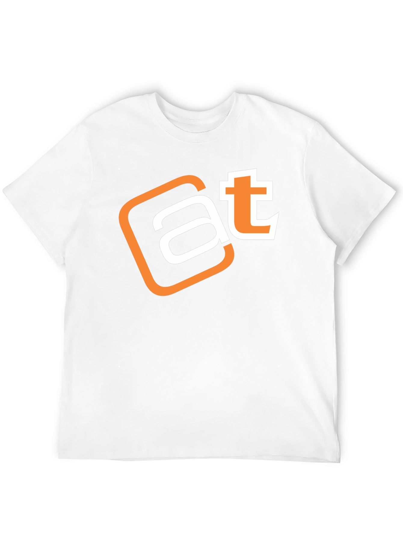 AT Logo Black T-Shirt - Modern Graphic Tee