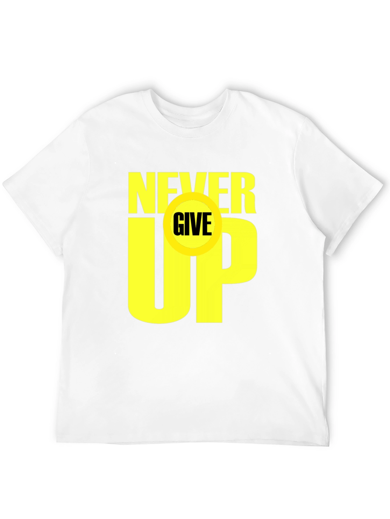 Never Give Up T-Shirt - Motivational Graphic Tee