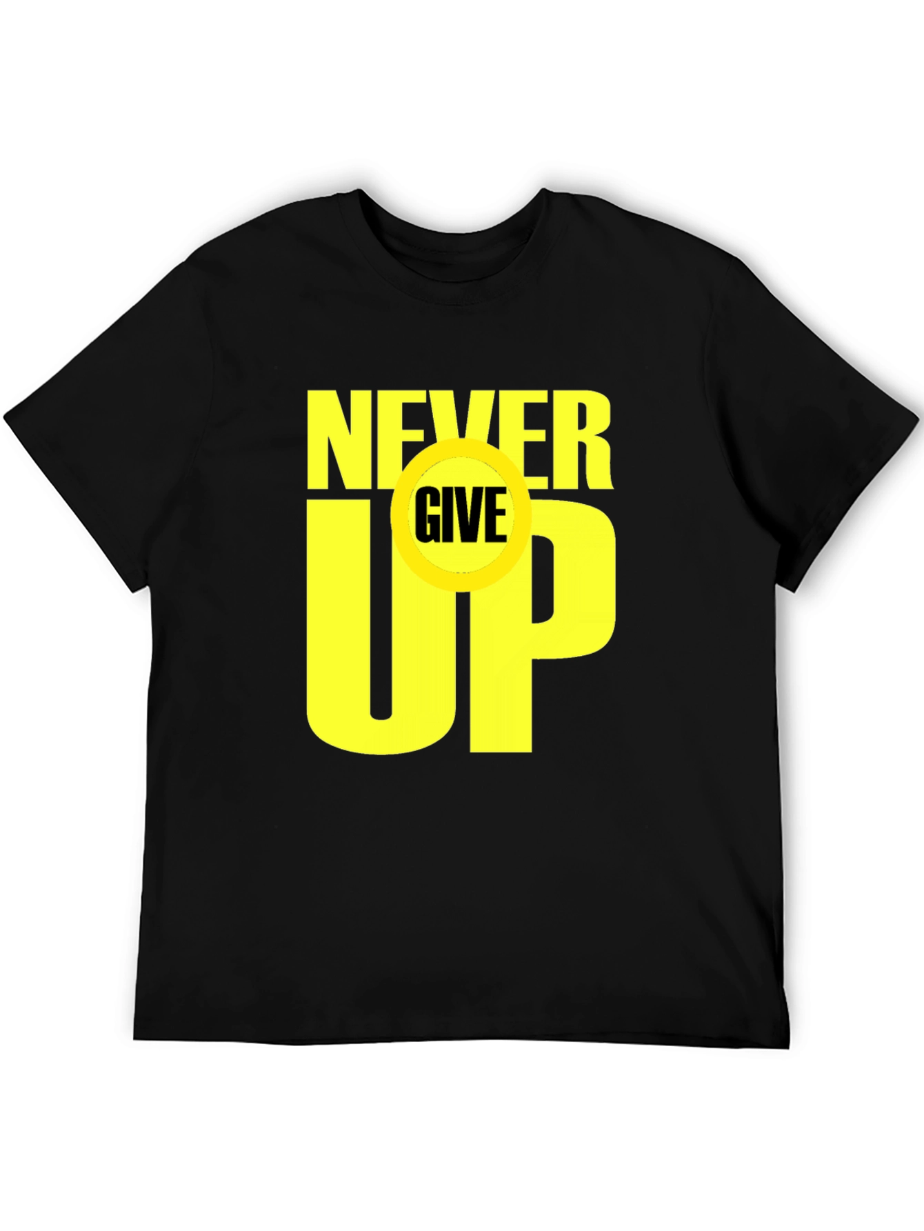 Never Give Up T-Shirt - Motivational Graphic Tee