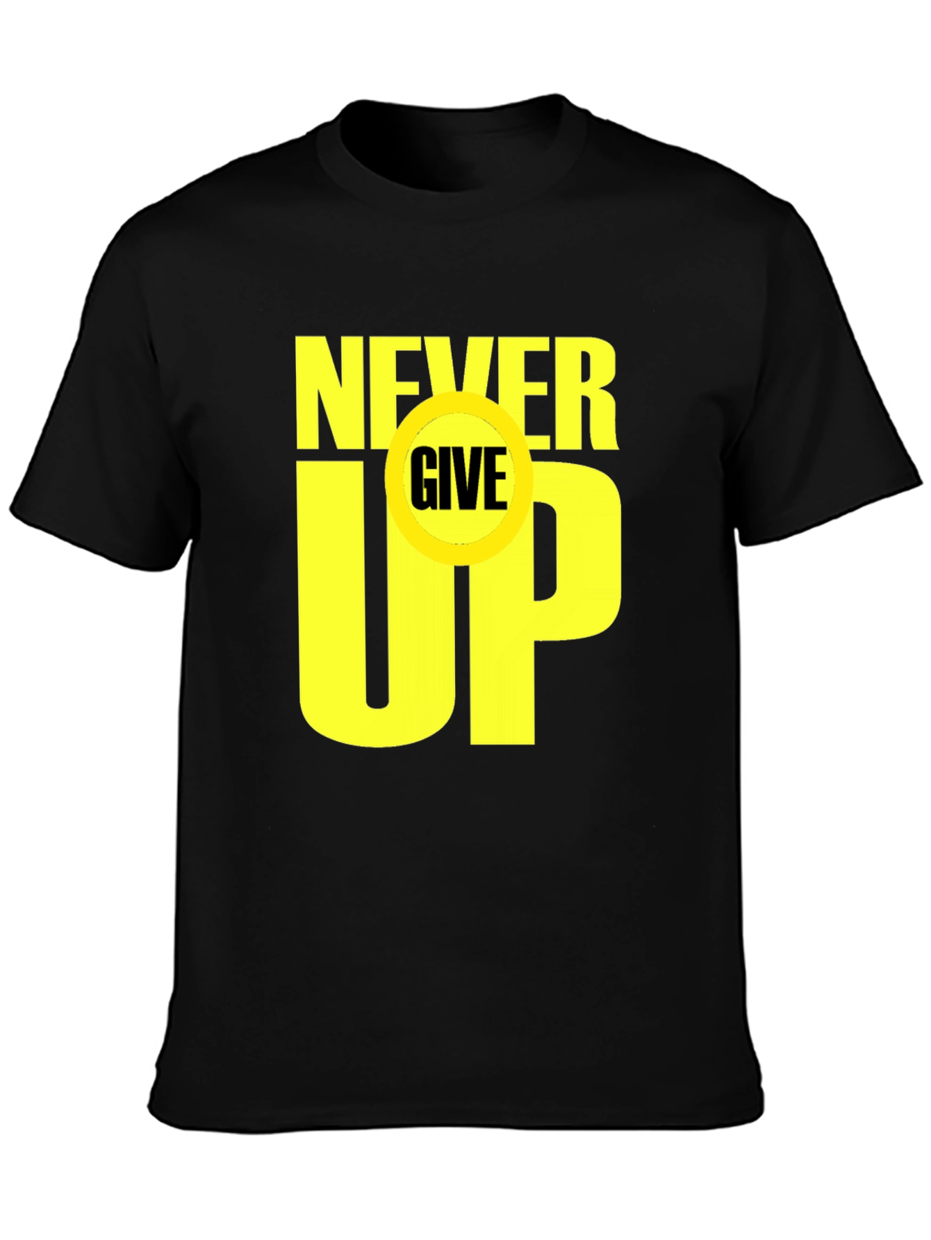 Never Give Up T-Shirt - Motivational Graphic Tee