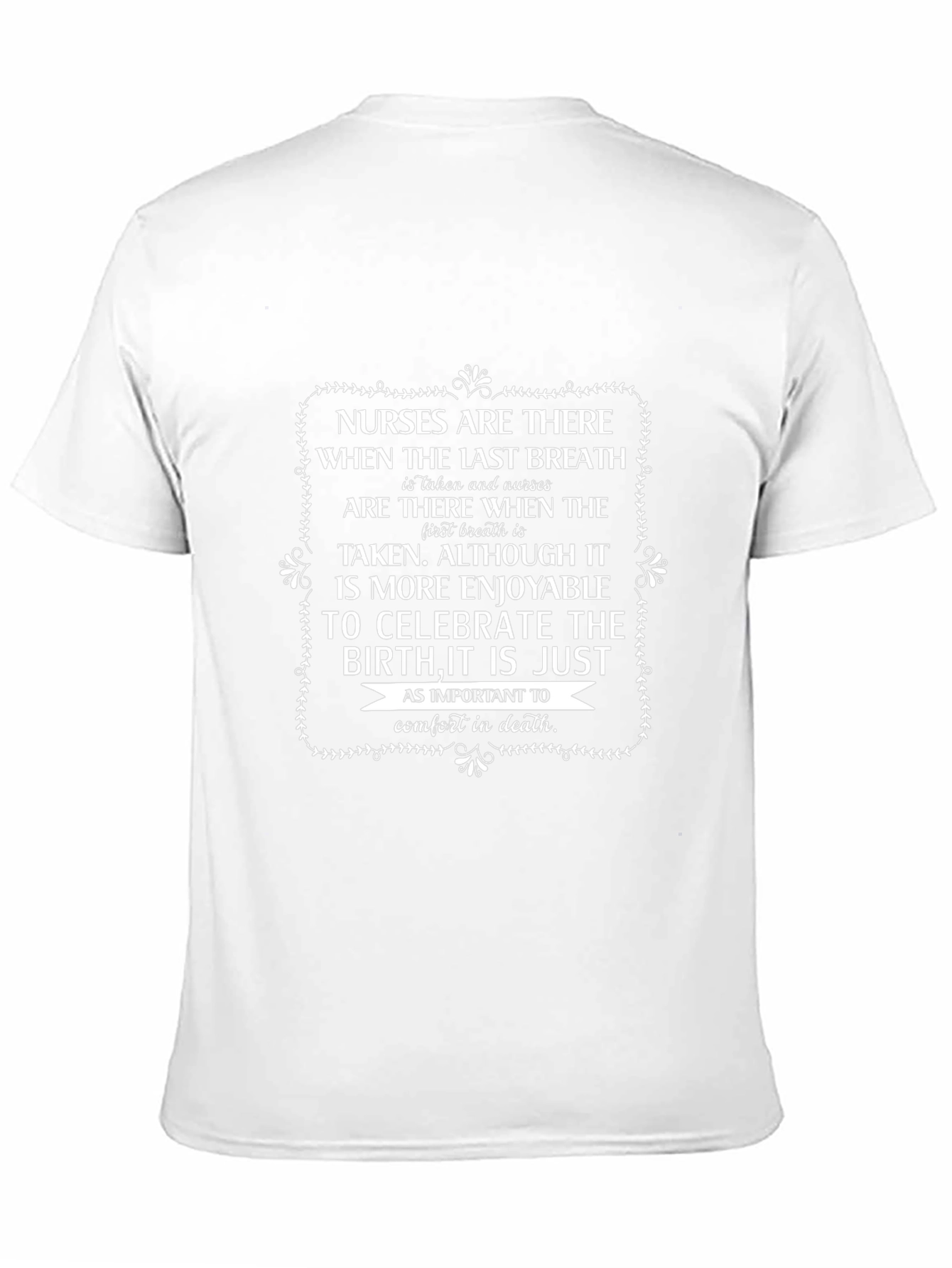 Nurses Last Breath Comfort Graphic T-Shirt
