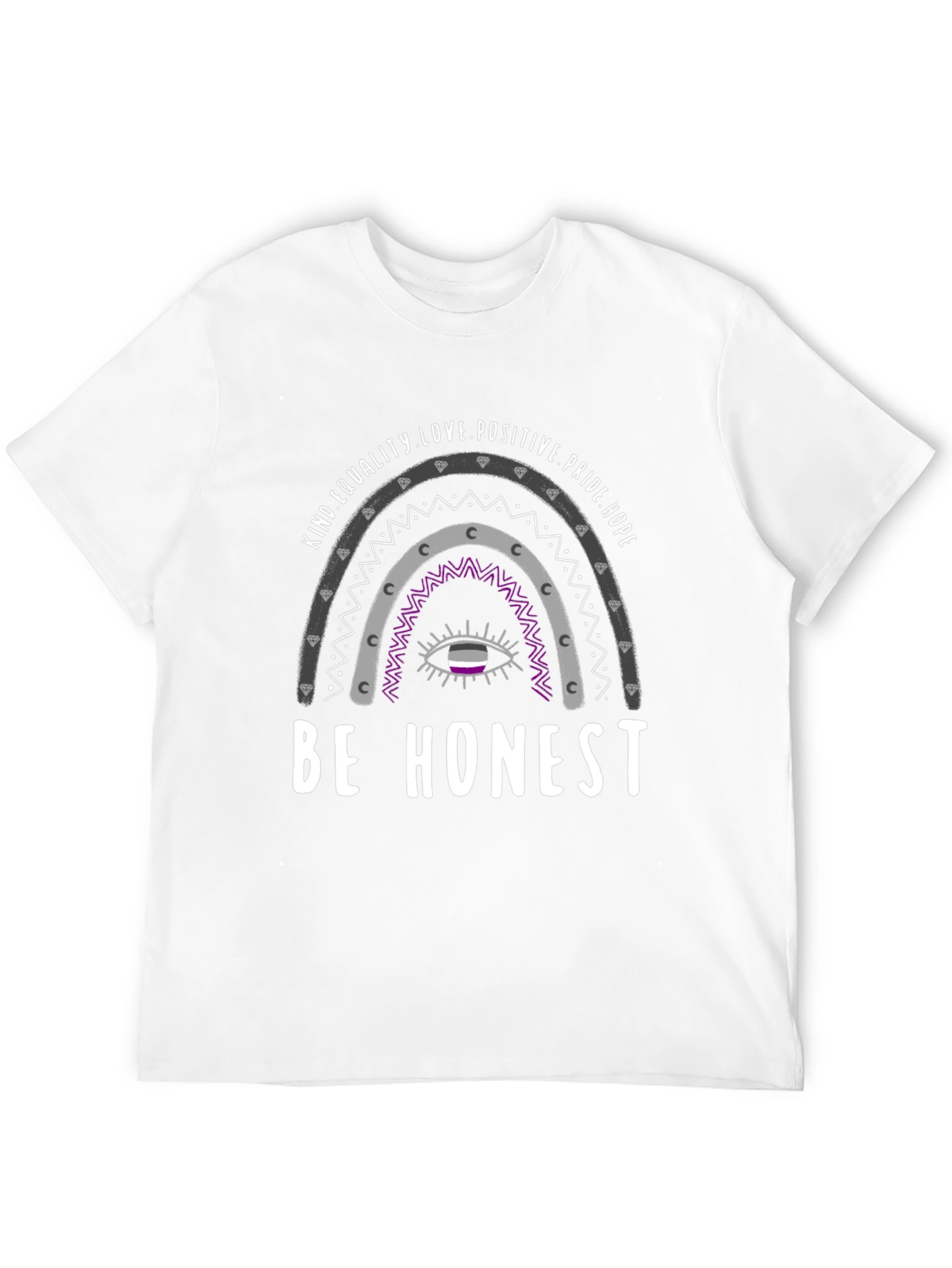 Be Honest Asexual Pride T-Shirt
