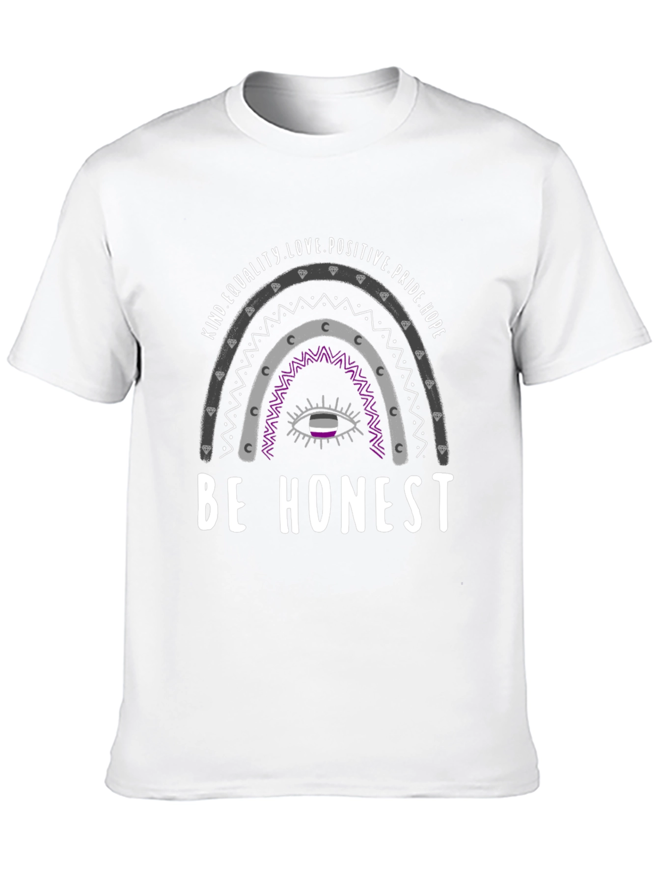 Be Honest Asexual Pride T-Shirt