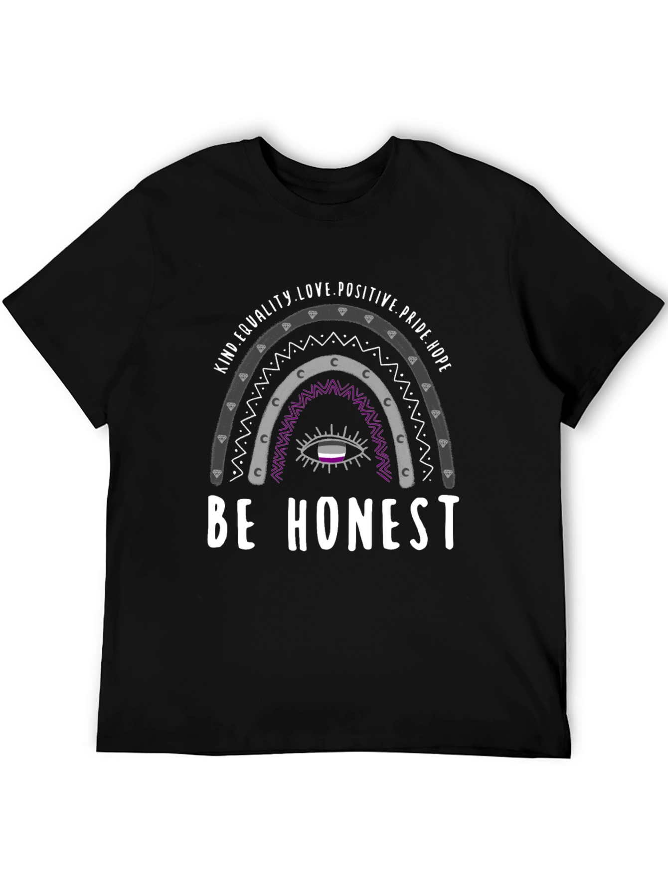 Be Honest Asexual Pride T-Shirt