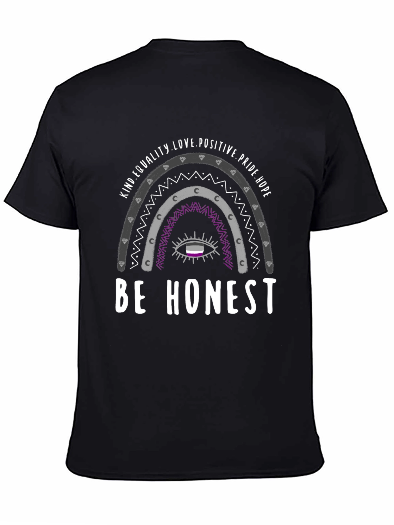 Be Honest Asexual Pride T-Shirt