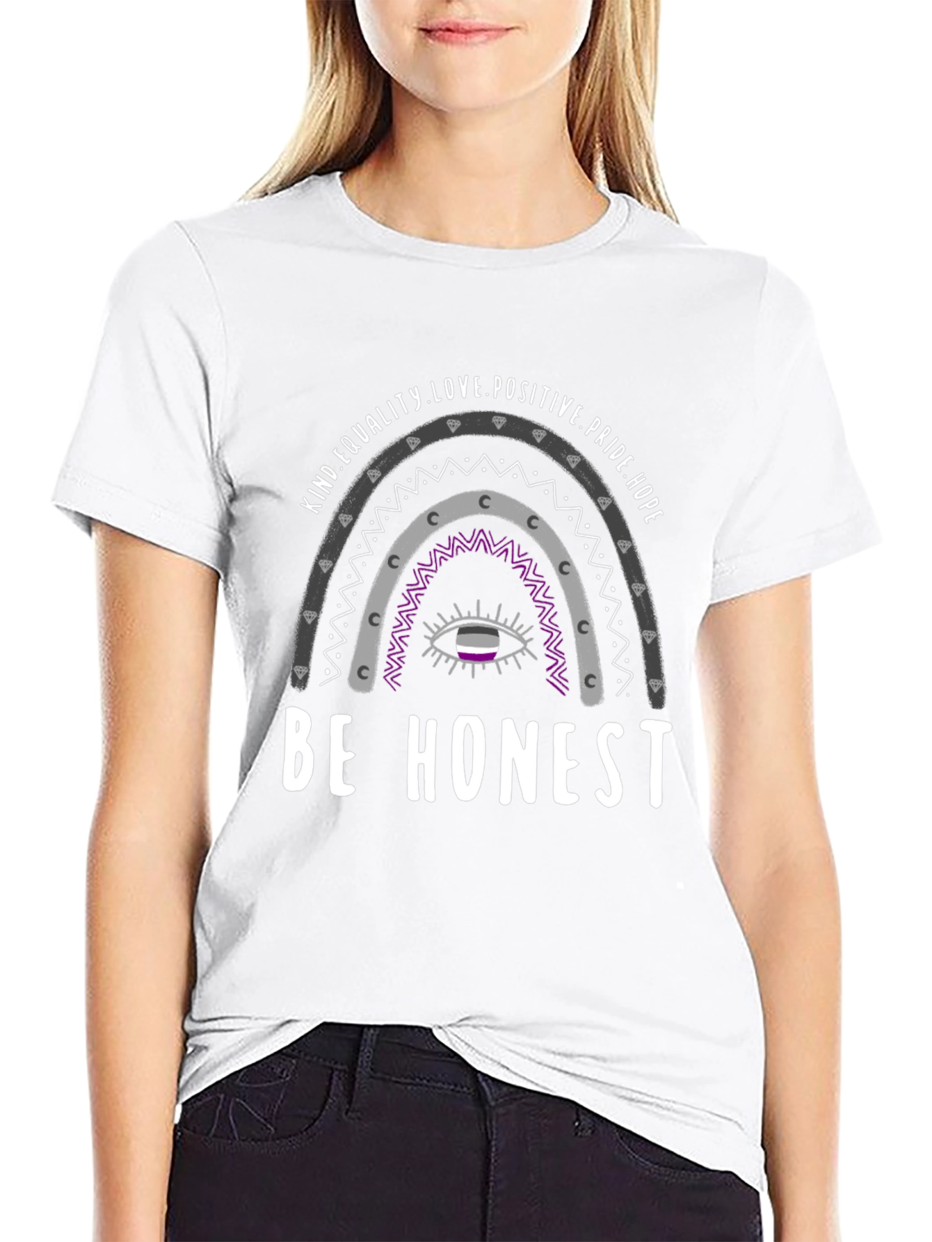 Be Honest Asexual Pride T-Shirt