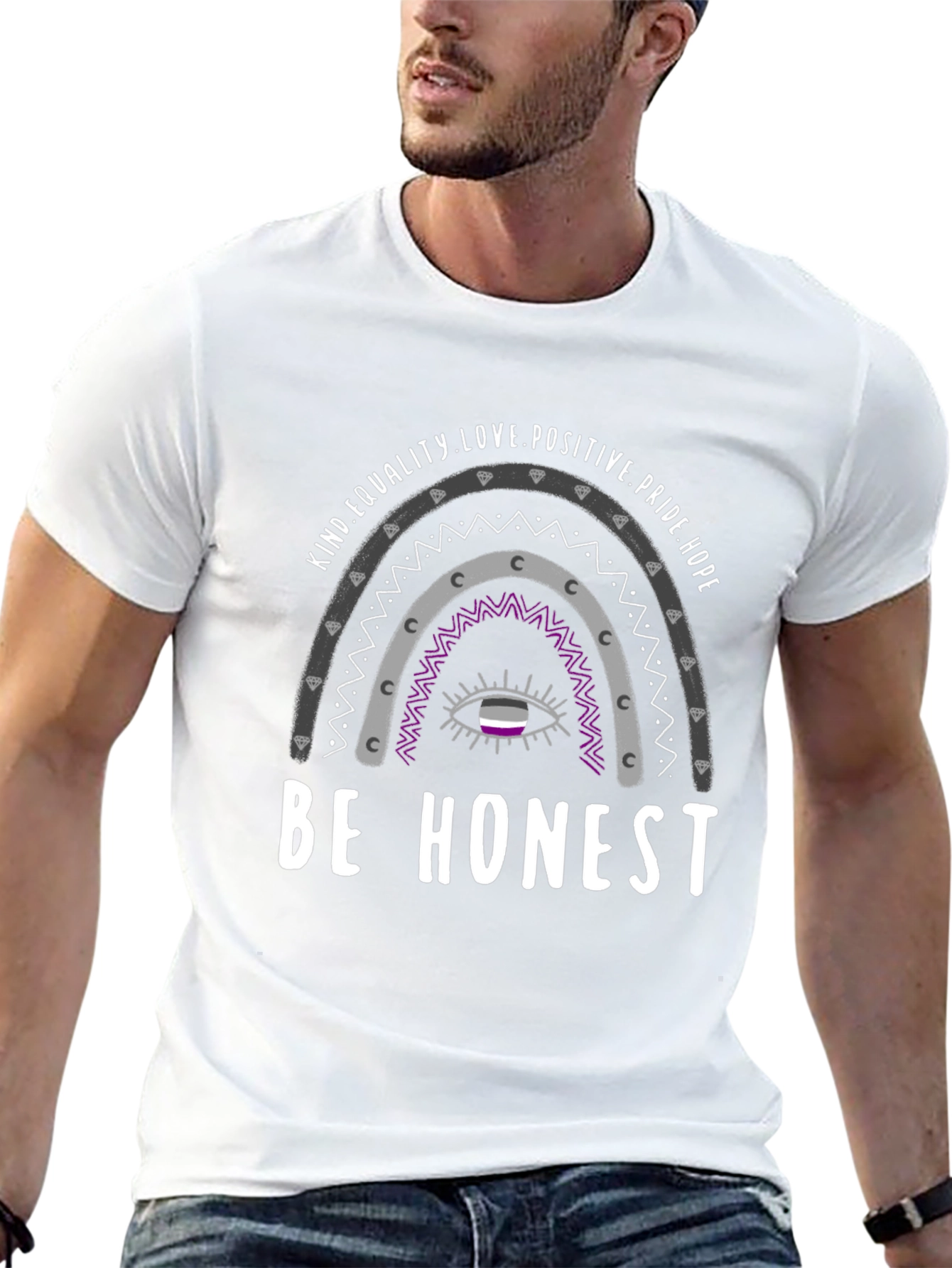 Be Honest Asexual Pride T-Shirt