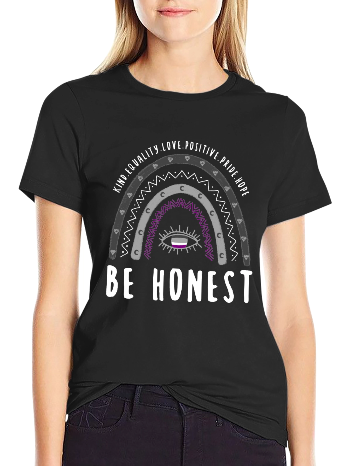 Be Honest Asexual Pride T-Shirt