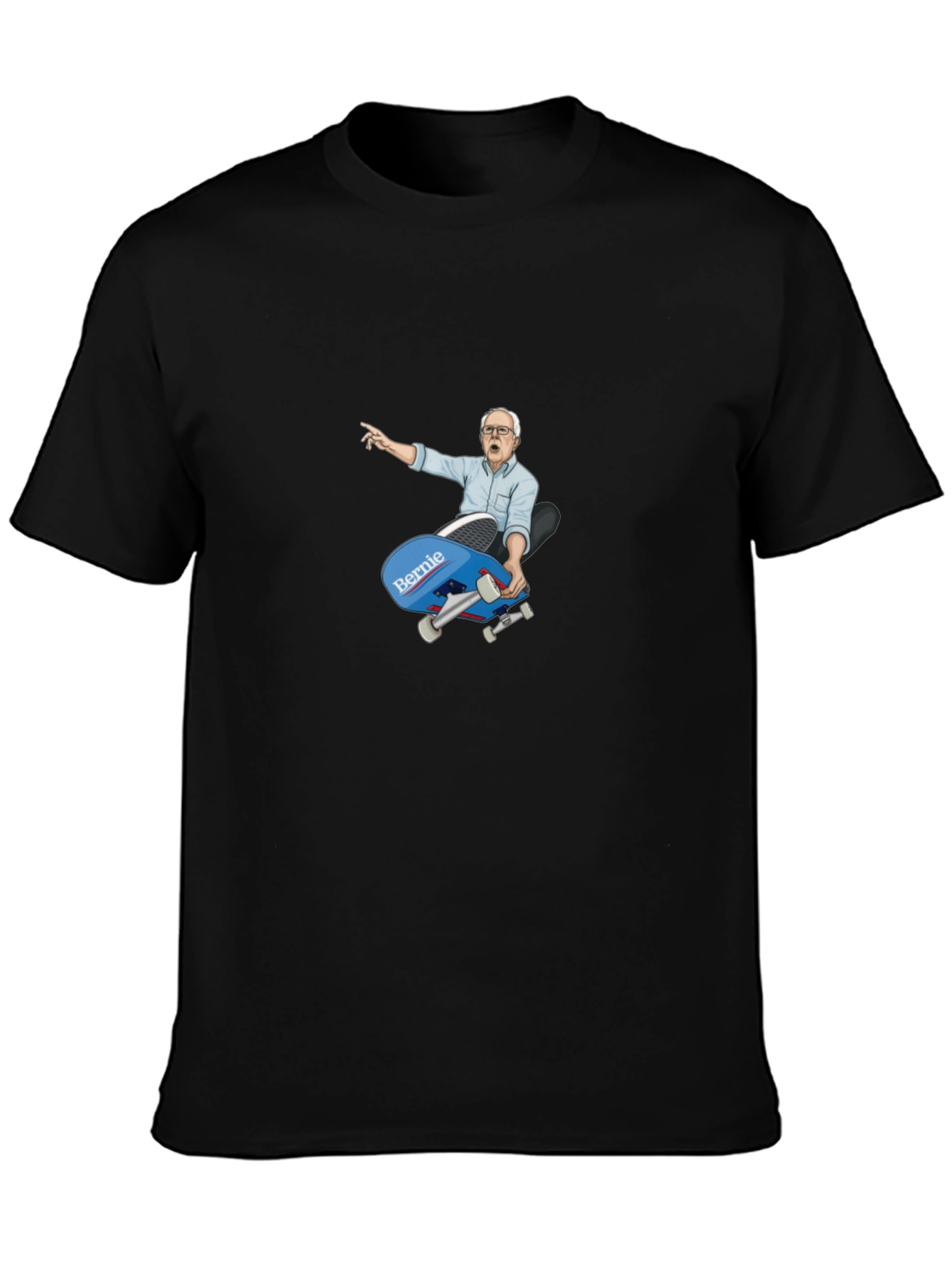 Skateboarding Bernie Graphic Tee