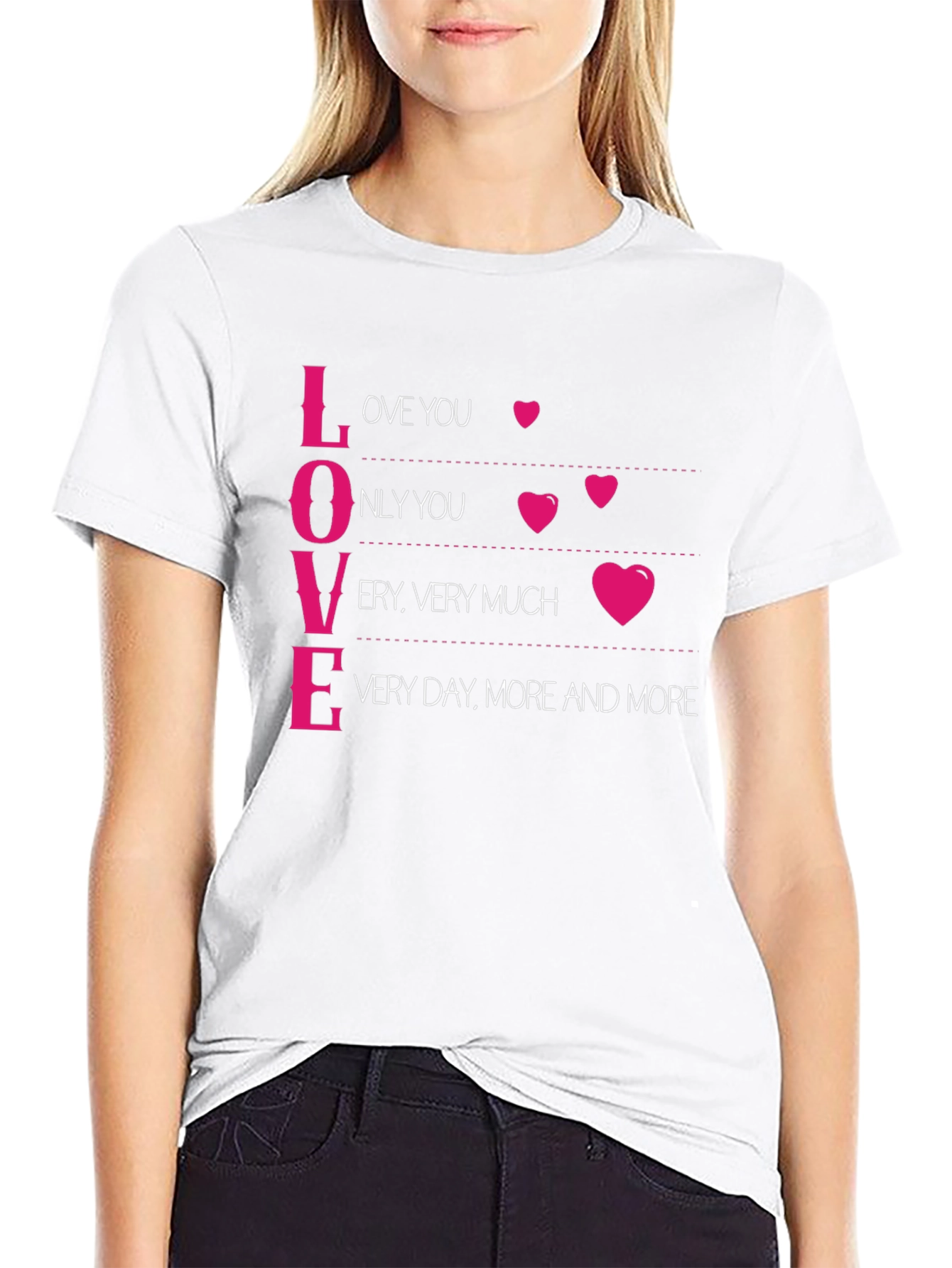 Love Definition Black Graphic Tee