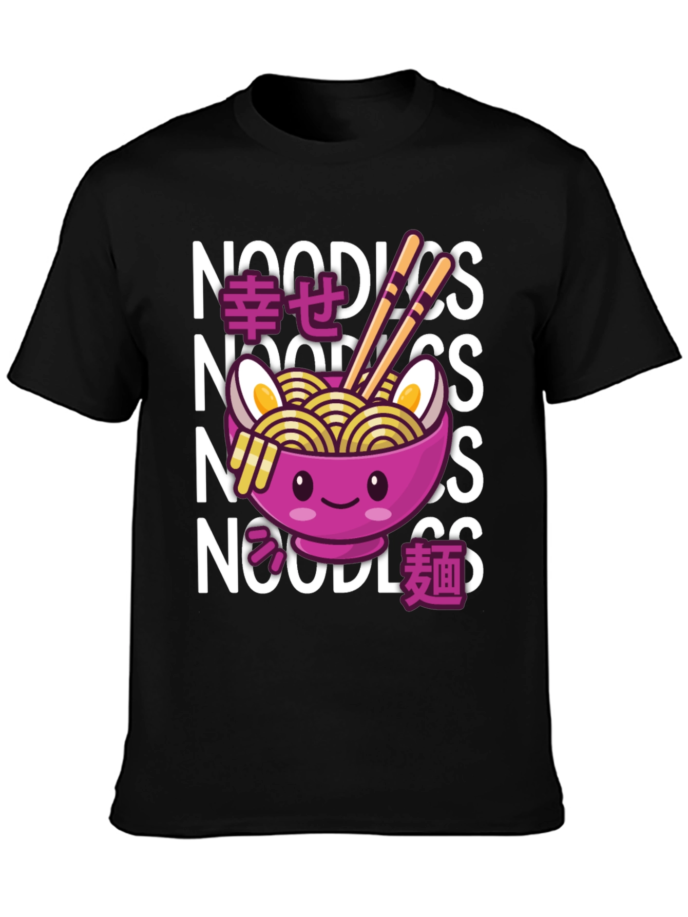 Noodles Kawaii Style Graphic Tee