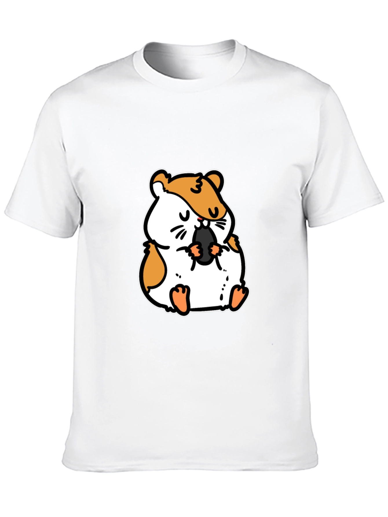 Hamster Graphic Tee - Cute Animal T-Shirt