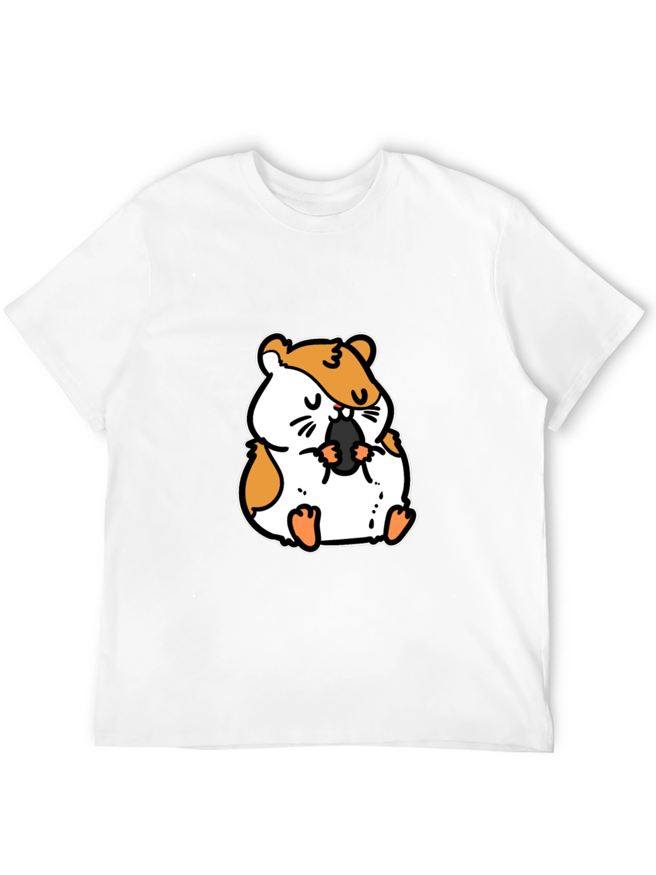 Hamster Graphic Tee - Cute Animal T-Shirt