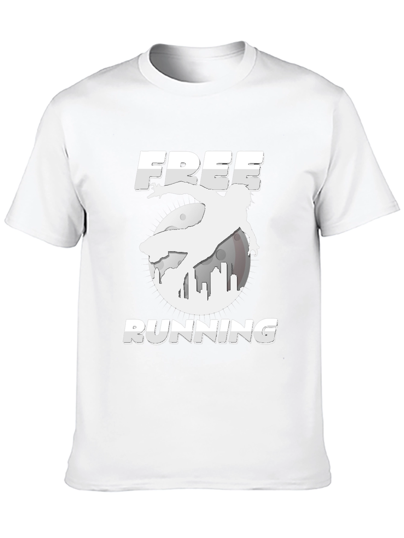 Free Running Black T-Shirt
