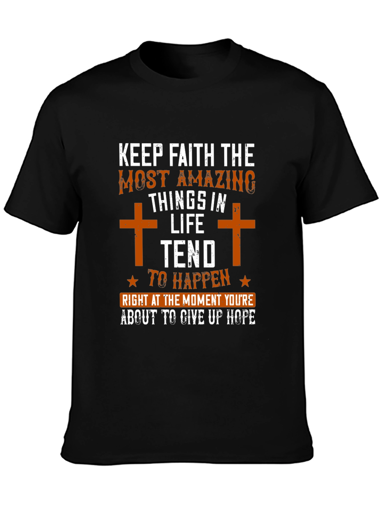 Keep Faith Graphic T-Shirt