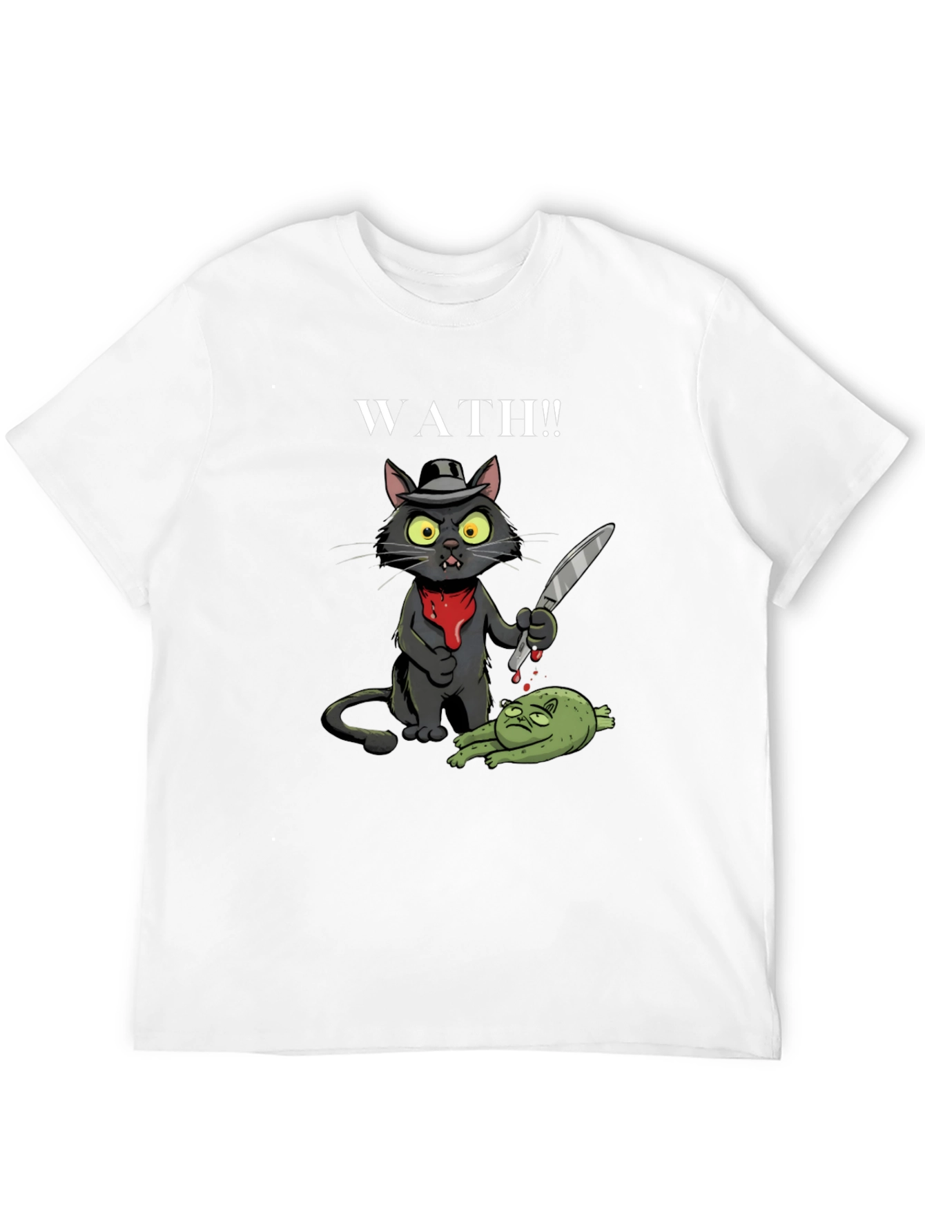 WATH!! Cat Gangster T-Shirt