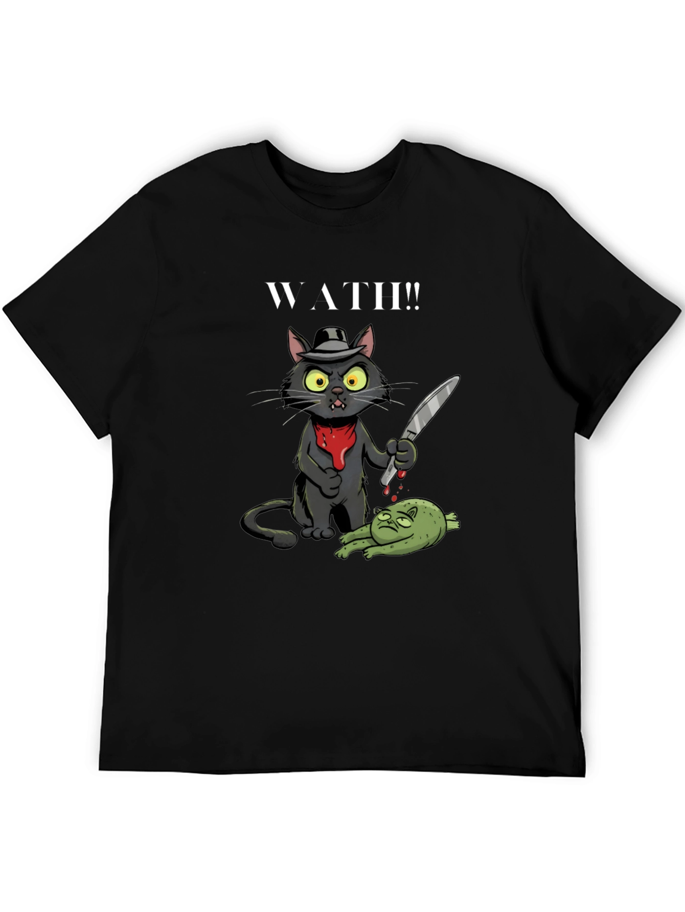 WATH!! Cat Gangster T-Shirt