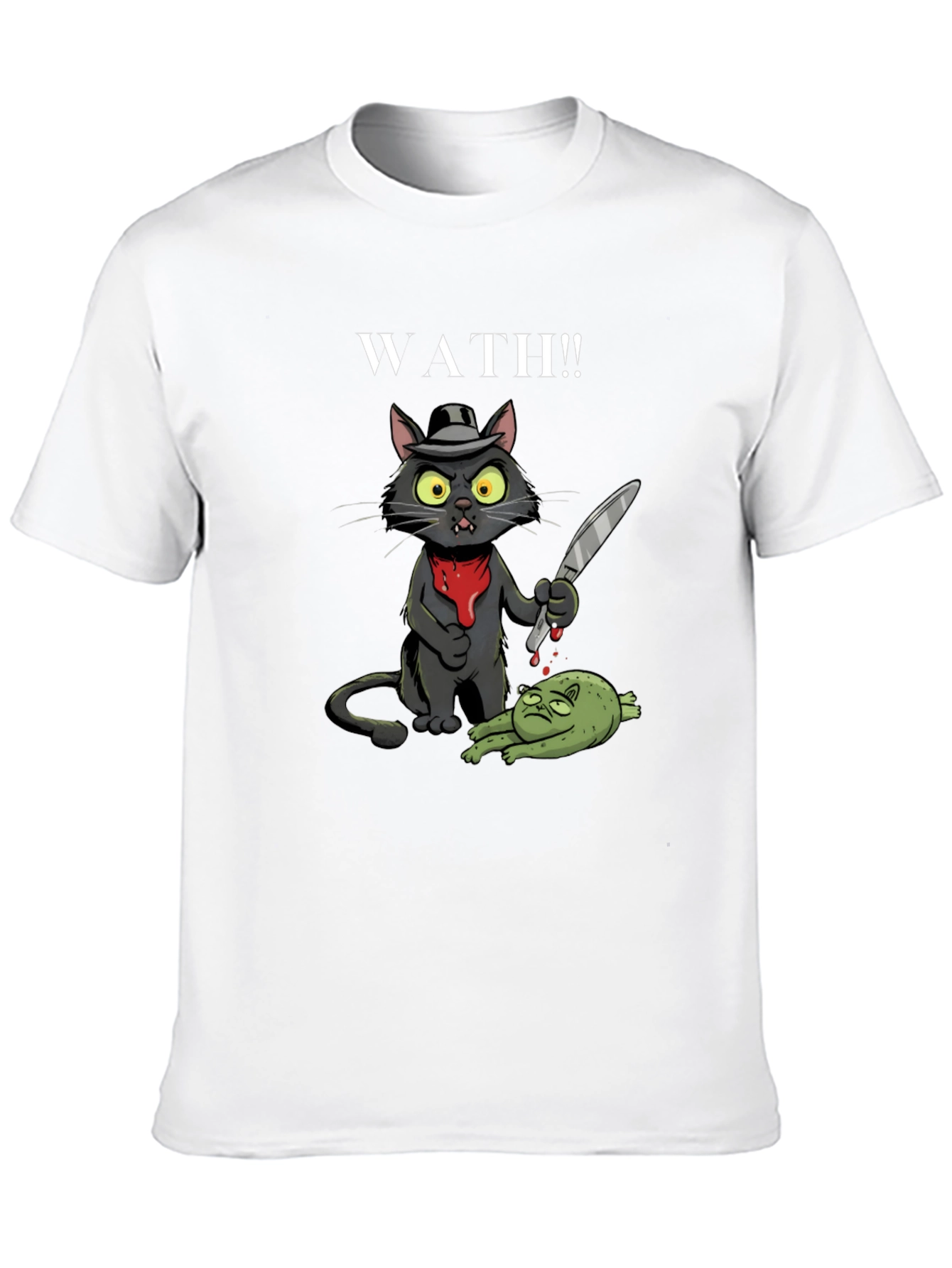 WATH!! Cat Gangster T-Shirt
