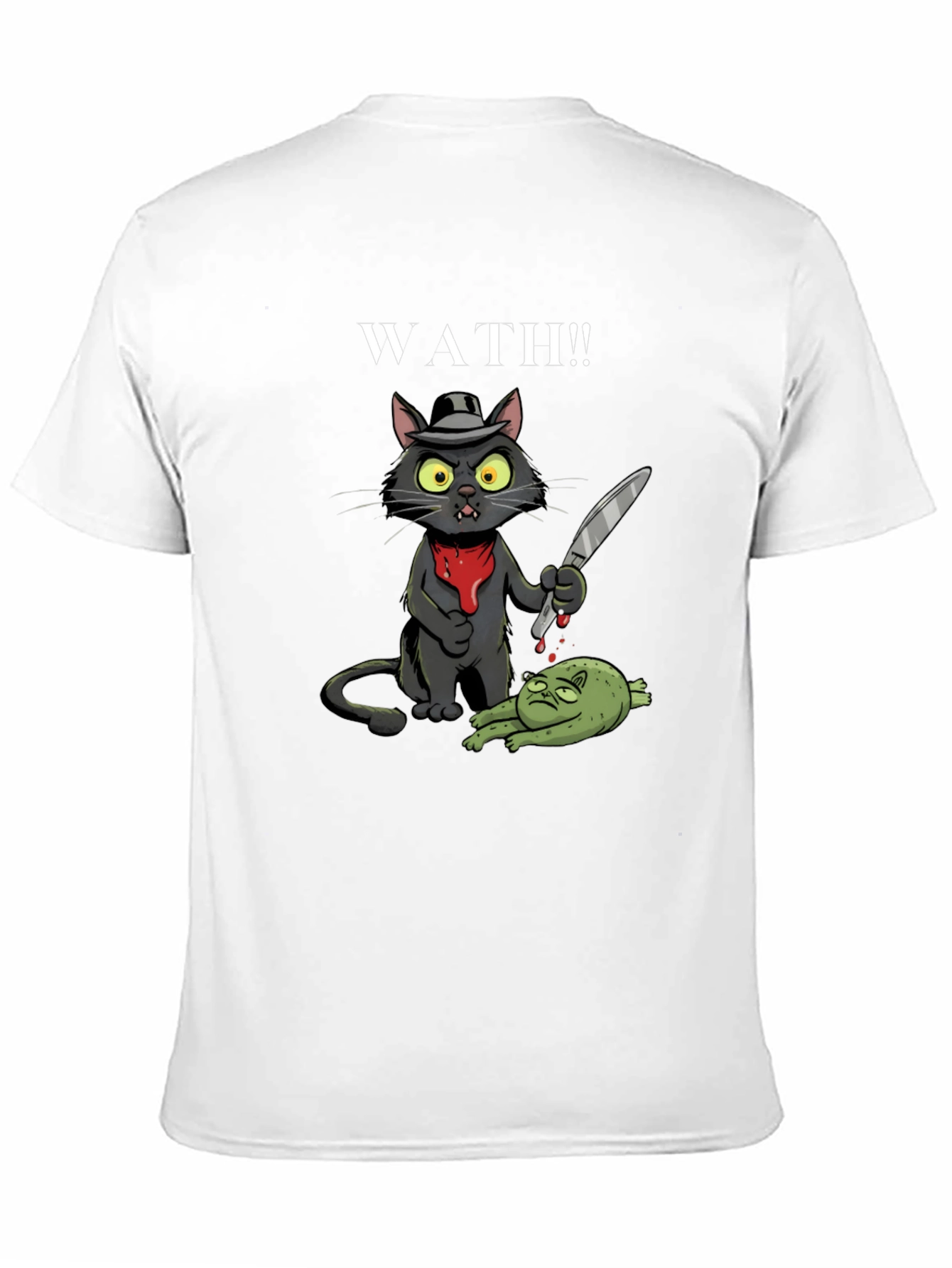 WATH!! Cat Gangster T-Shirt